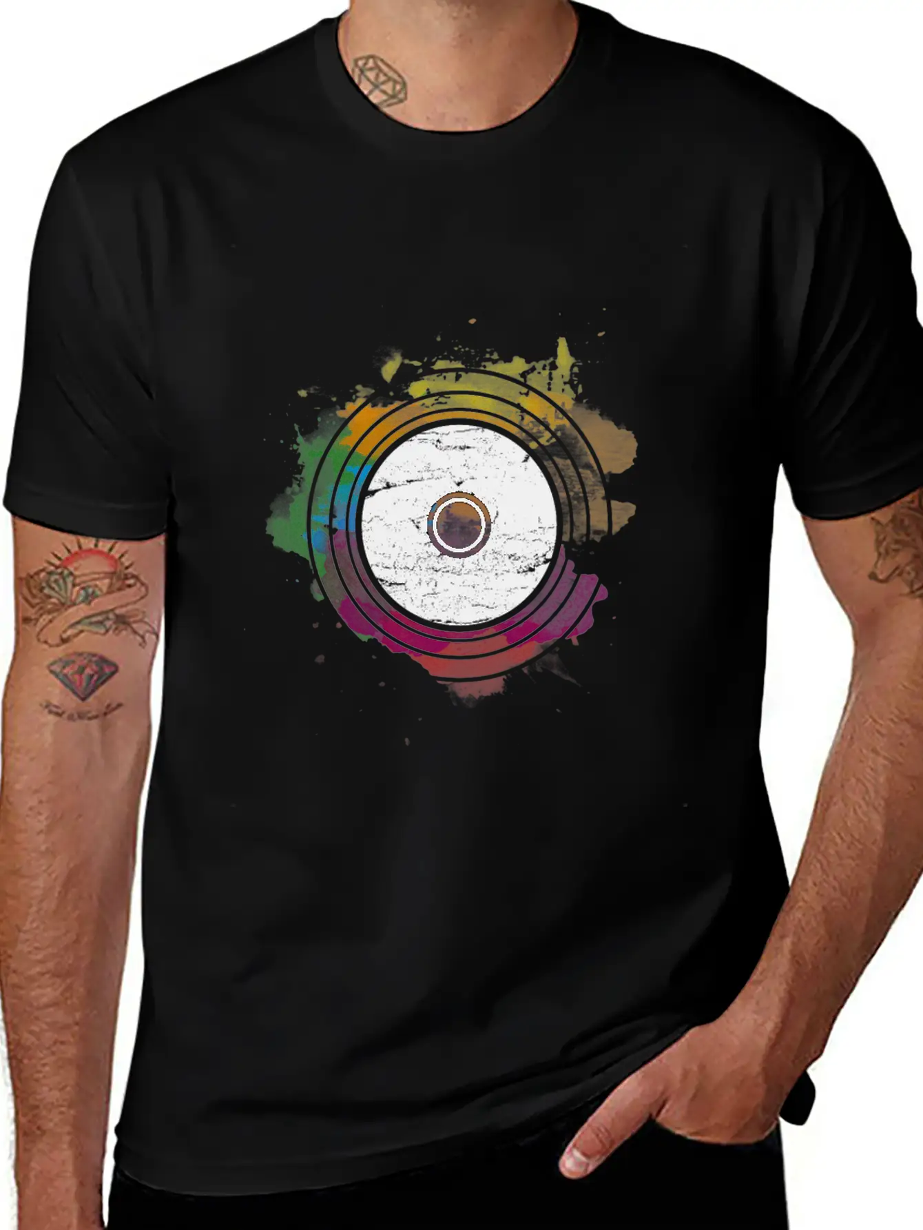 VINYL Unisex Short Sleeve Soft Cotton T-Shirt – Casual Everyday Wear