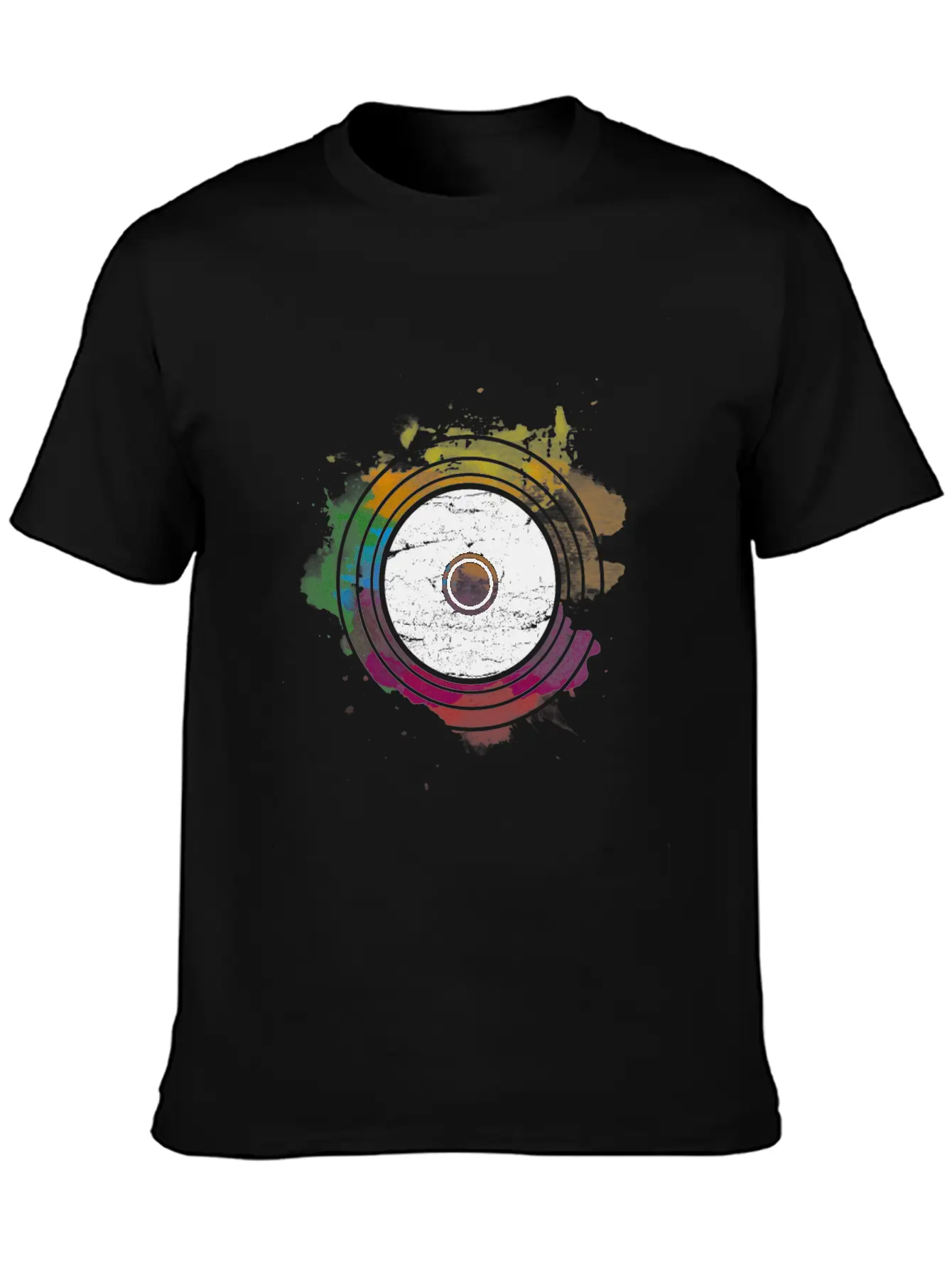 VINYL Unisex Short Sleeve Soft Cotton T-Shirt – Casual Everyday Wear