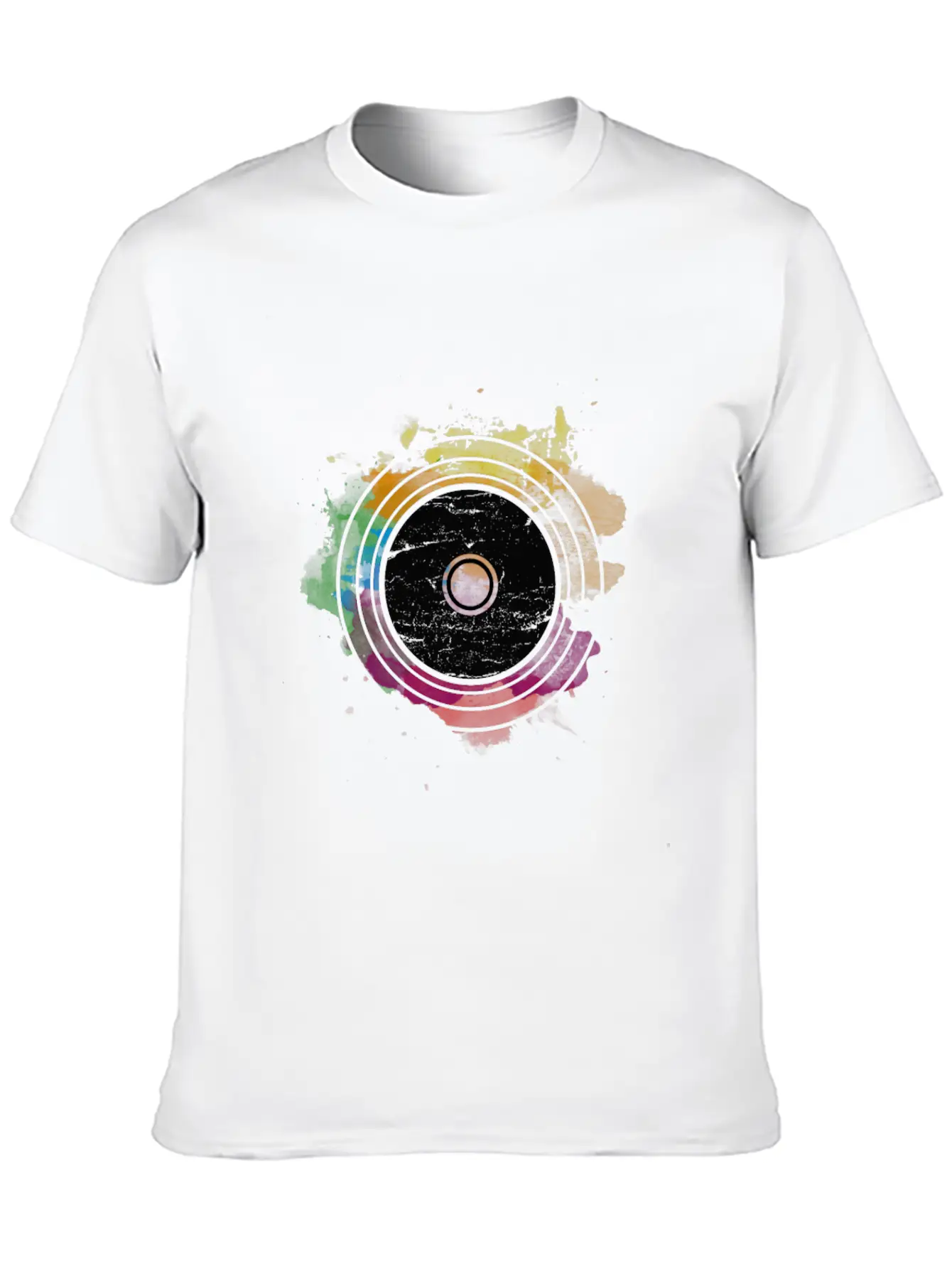 VINYL Unisex Short Sleeve Soft Cotton T-Shirt – Casual Everyday Wear