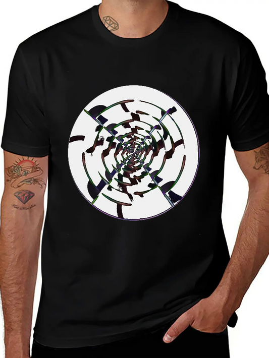 Violet Neon Ball Unisex Short Sleeve Soft Cotton T-Shirt – Casual Everyday Wear