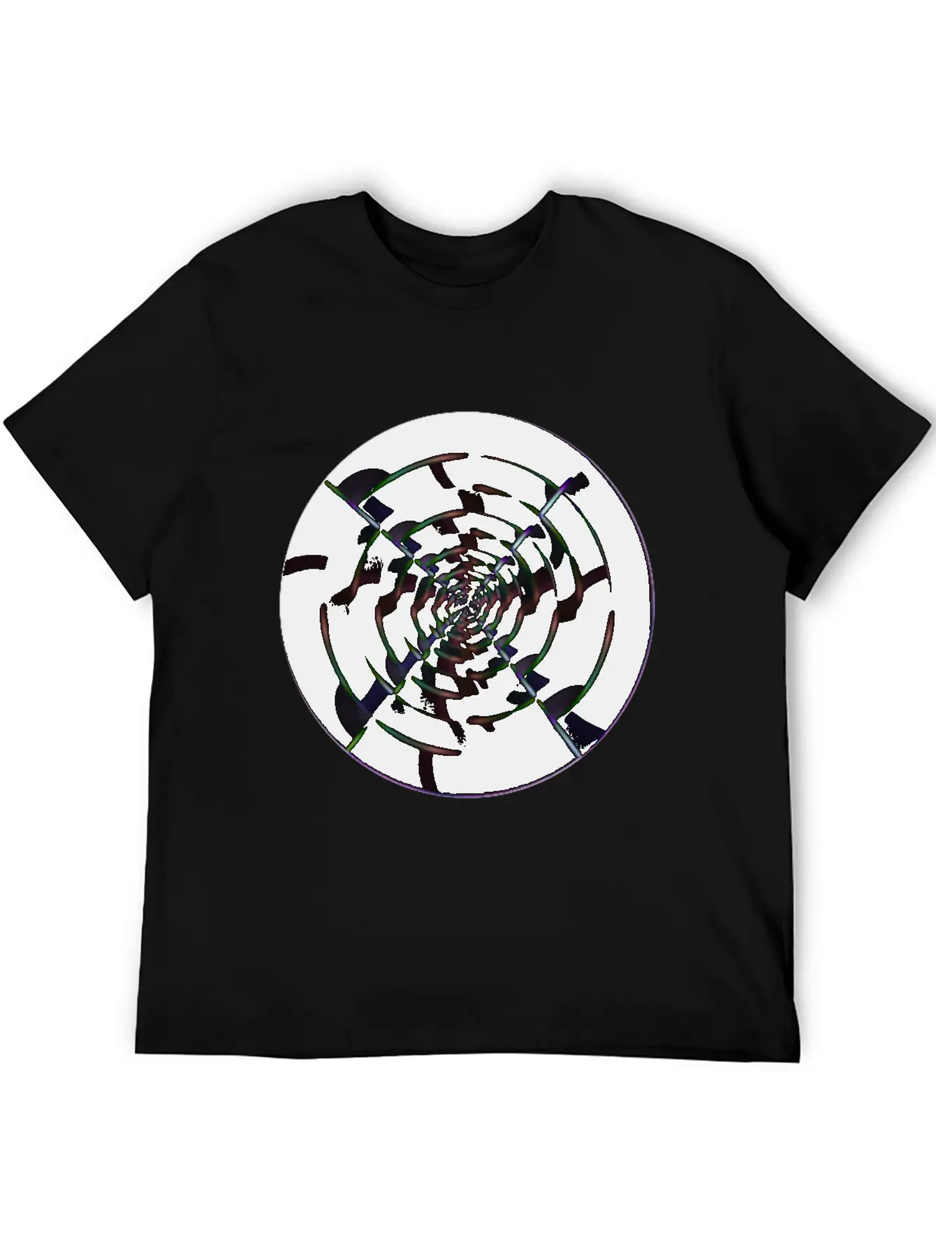 Violet Neon Ball Unisex Short Sleeve Soft Cotton T-Shirt – Casual Everyday Wear