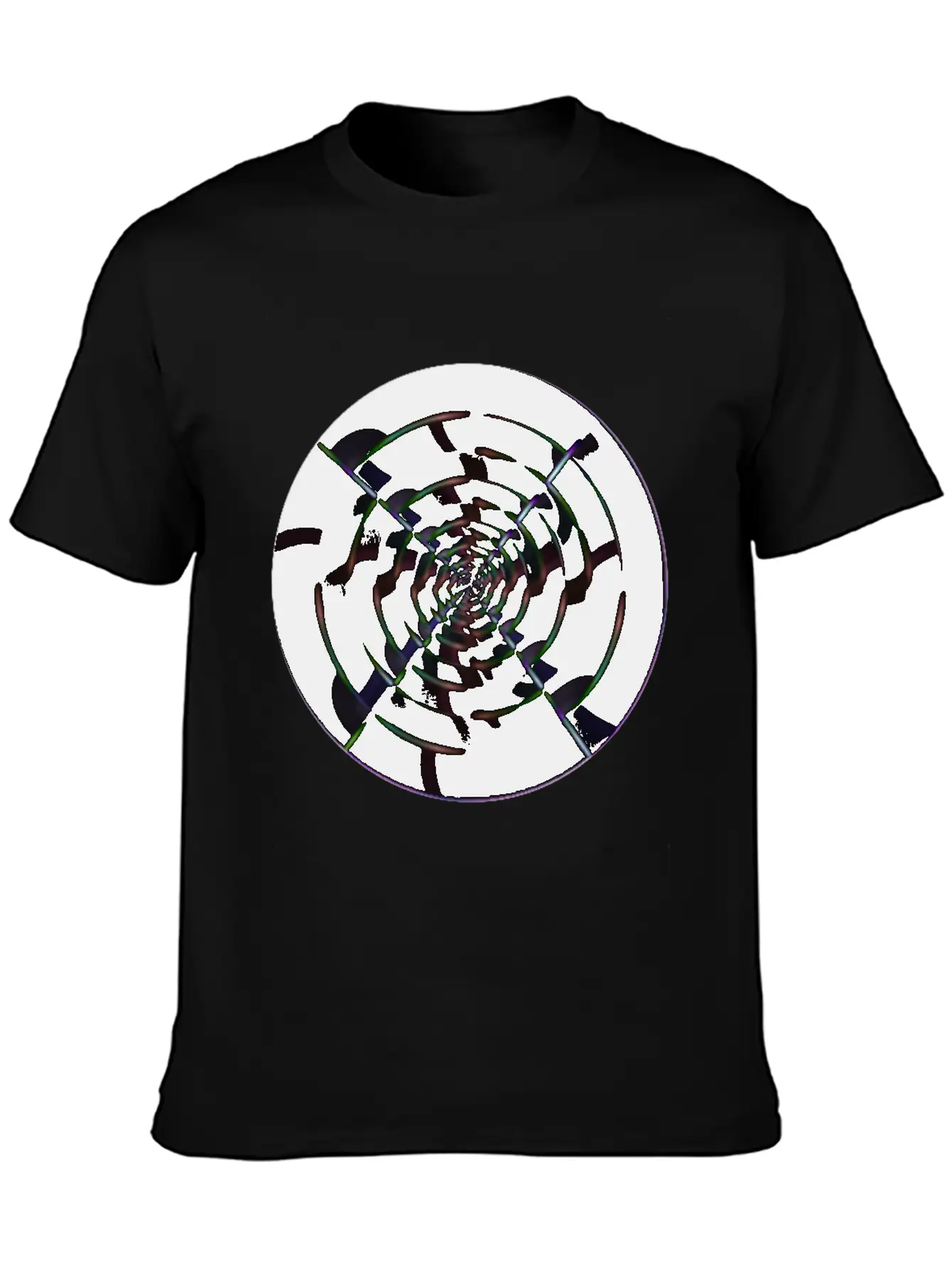 Violet Neon Ball Unisex Short Sleeve Soft Cotton T-Shirt – Casual Everyday Wear