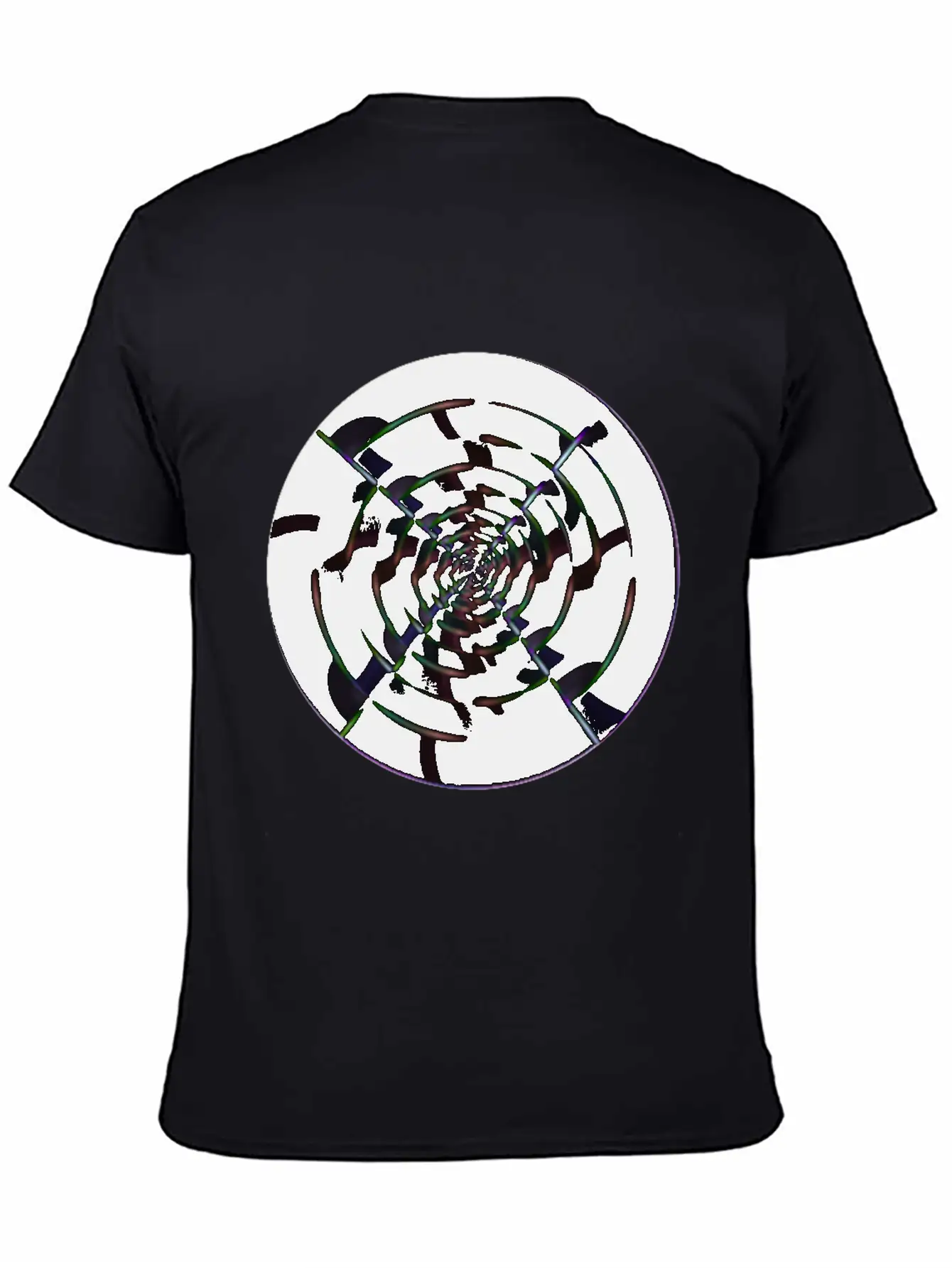 Violet Neon Ball Unisex Short Sleeve Soft Cotton T-Shirt – Casual Everyday Wear