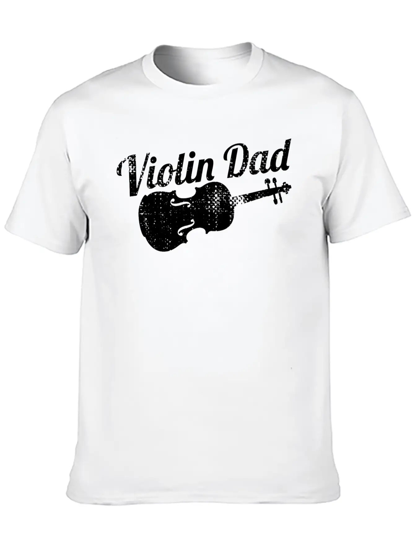 Violin Papa Basic Graphic T-Shirt – Daily Comfort In Soft Cotton