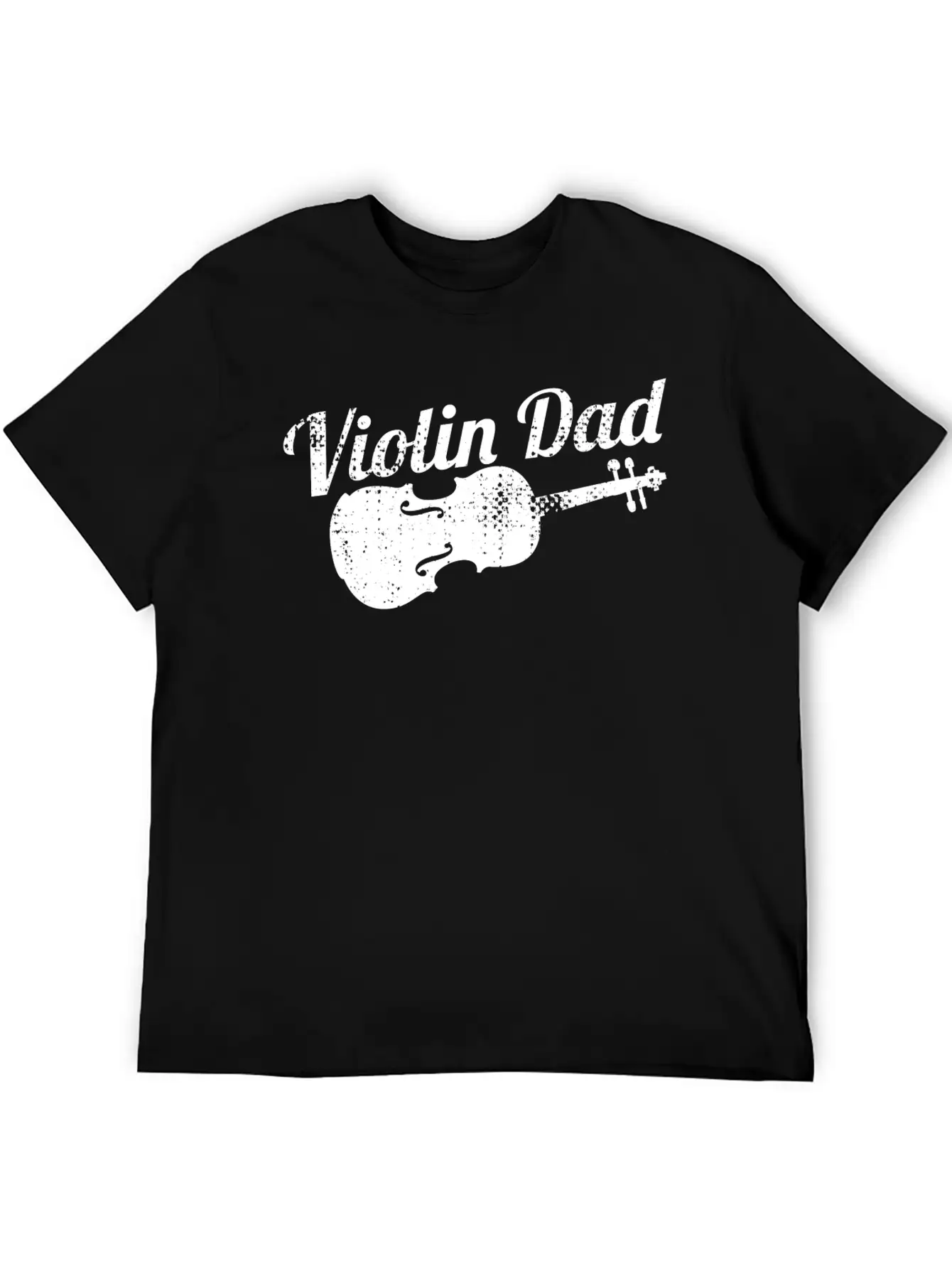 Violin Papa Basic Graphic T-Shirt – Daily Comfort In Soft Cotton