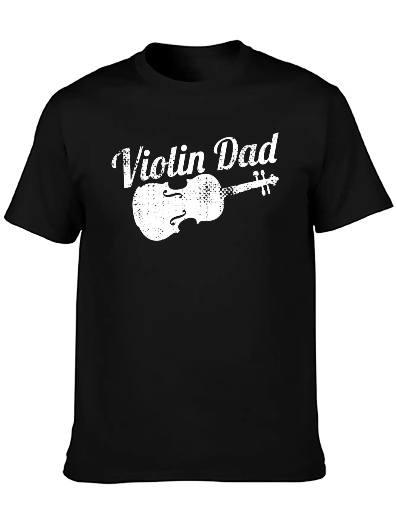 Violin Papa Basic Graphic T-Shirt – Daily Comfort In Soft Cotton