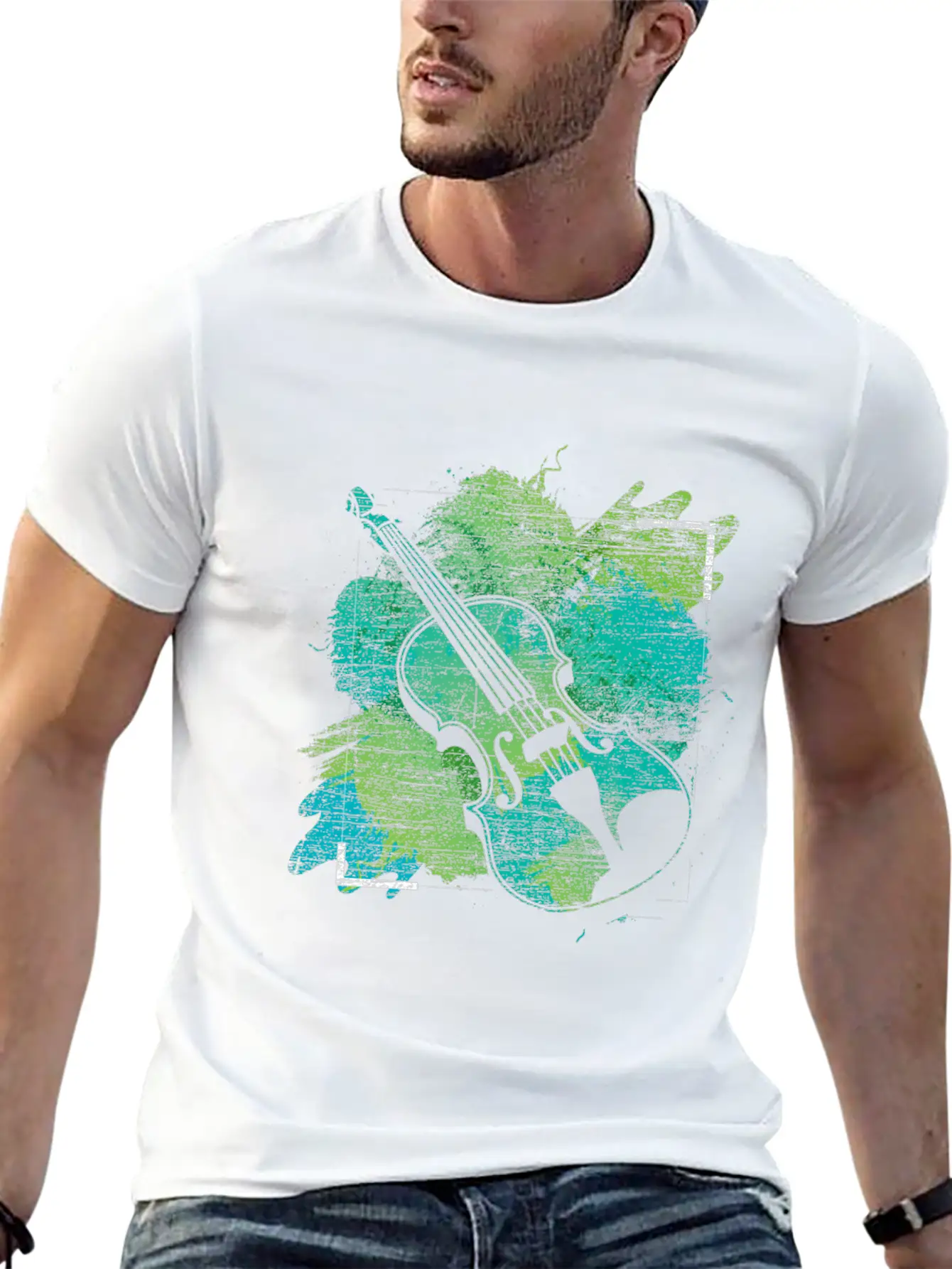 Violin Timeless Short Sleeve Tee – Comfy And Minimalist Design