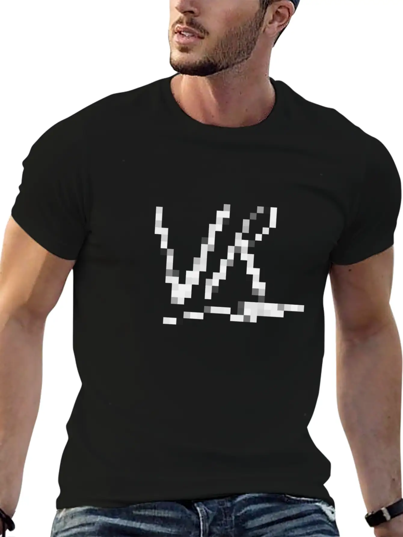 Virtual Reality Vr Icon 3d Gaming Pixel Comfortable Minimalist Graphic Tee – Summer Style Essential
