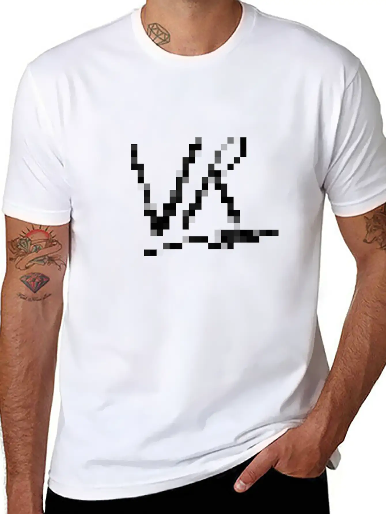Virtual Reality Vr Icon 3d Gaming Pixel Comfortable Minimalist Graphic Tee – Summer Style Essential