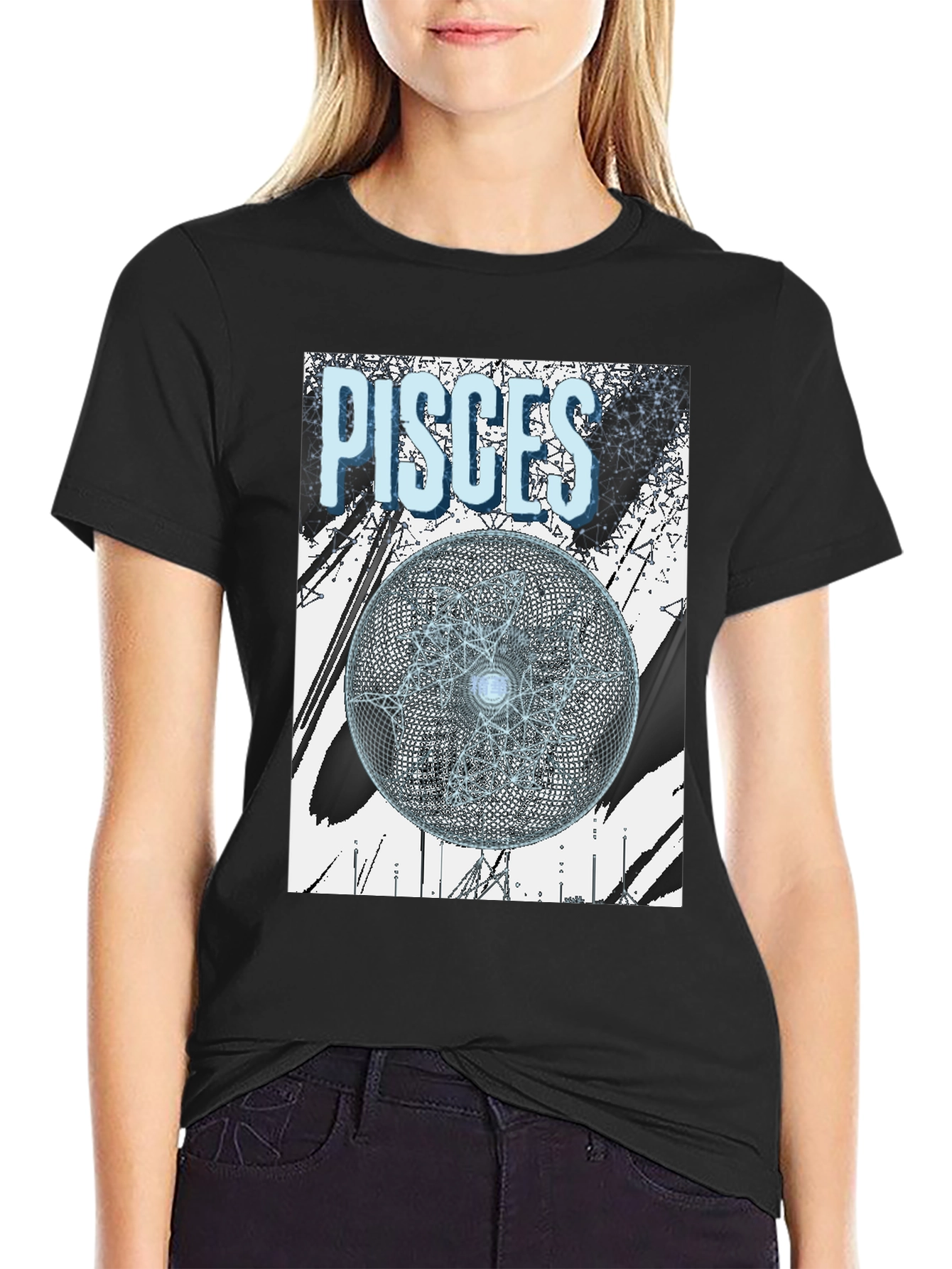 Pisces Zodiac Graphic T-Shirt - Astrology Tee