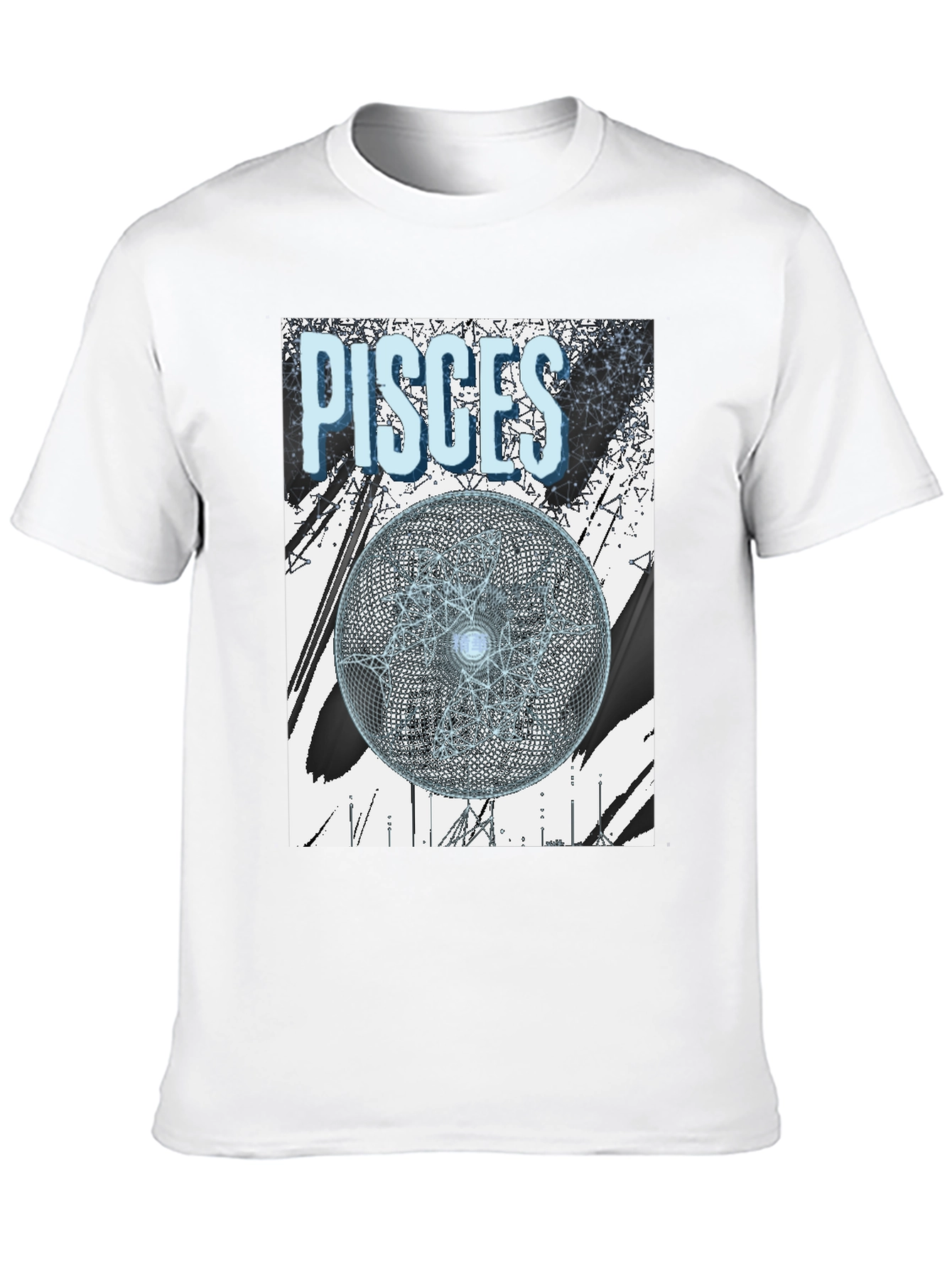 Pisces Zodiac Graphic T-Shirt - Astrology Tee