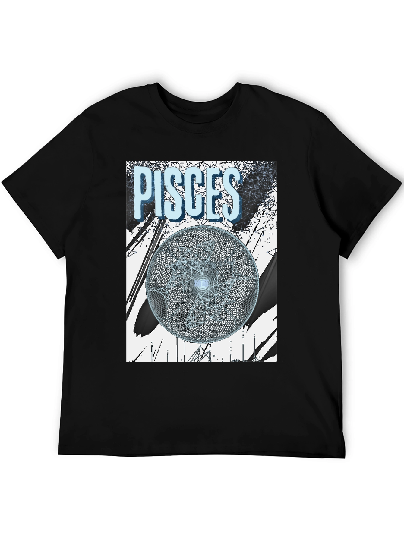 Pisces Zodiac Graphic T-Shirt - Astrology Tee