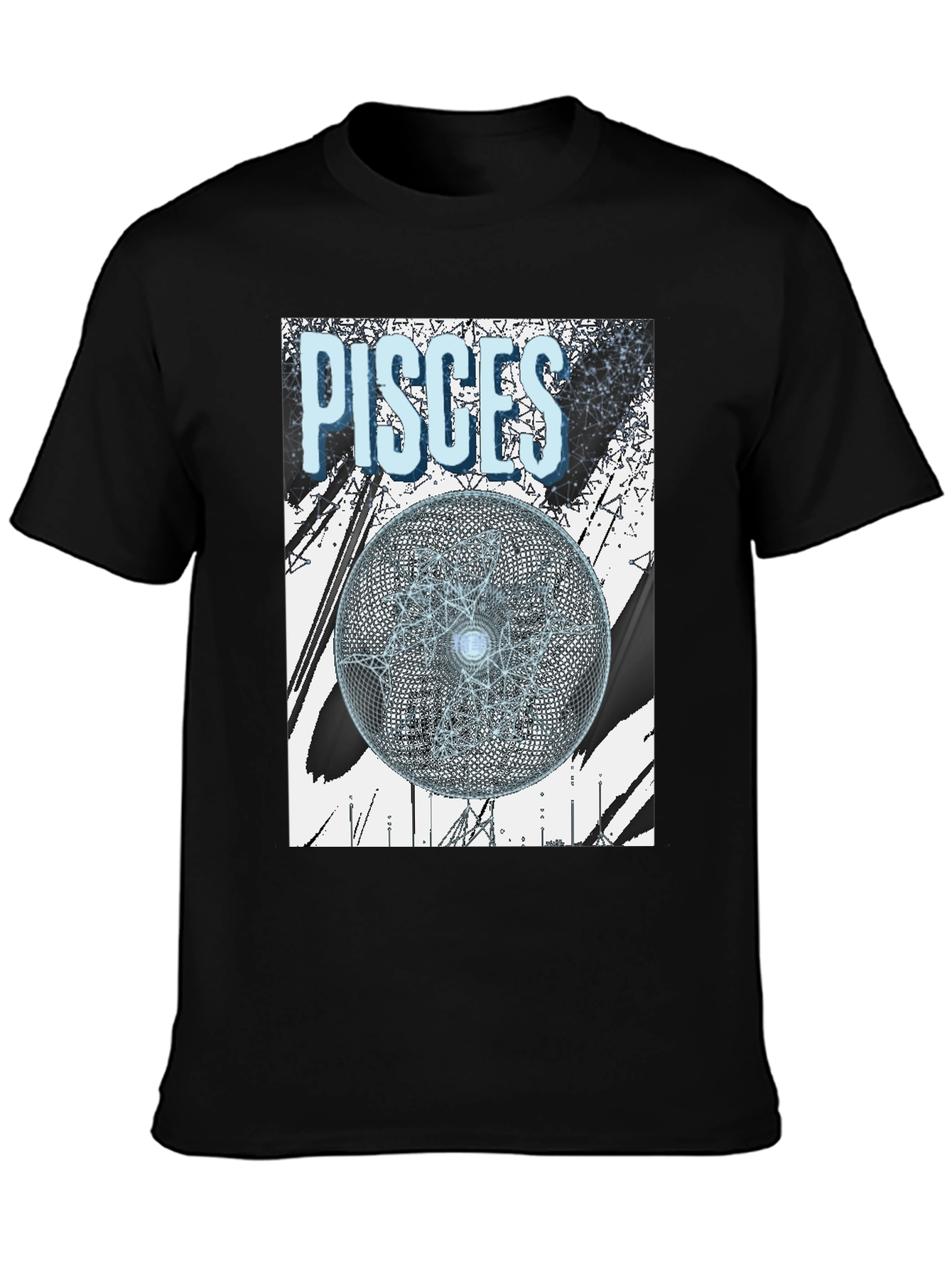 Pisces Zodiac Graphic T-Shirt - Astrology Tee