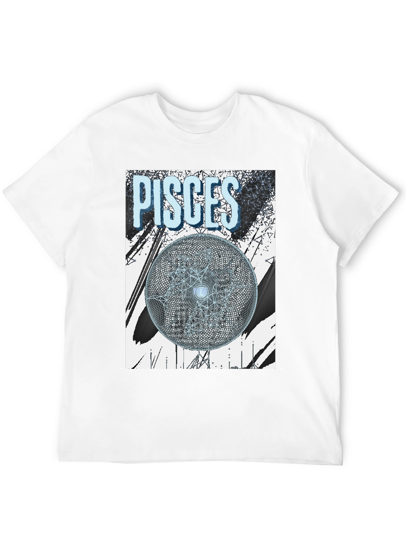 Pisces Zodiac Graphic T-Shirt - Astrology Tee