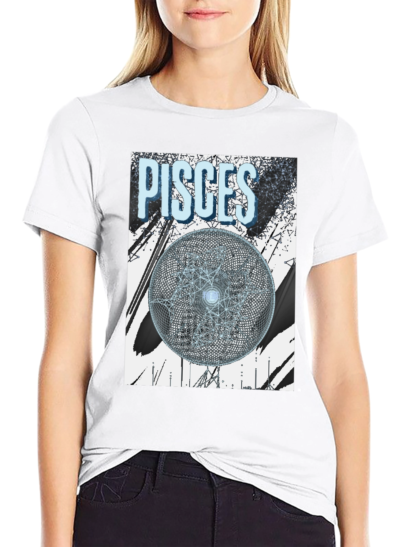 Pisces Zodiac Graphic T-Shirt - Astrology Tee