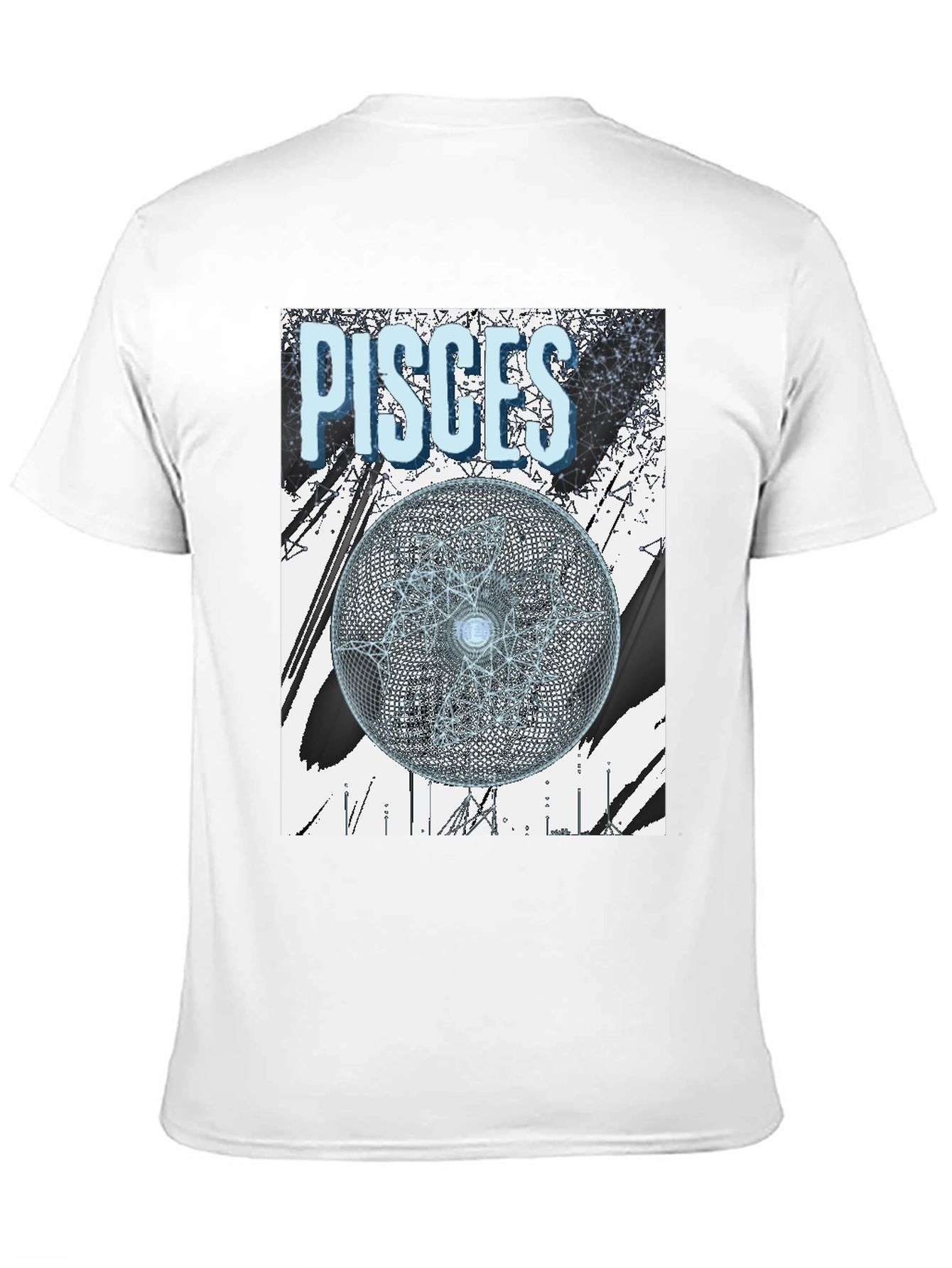 Pisces Zodiac Graphic T-Shirt - Astrology Tee