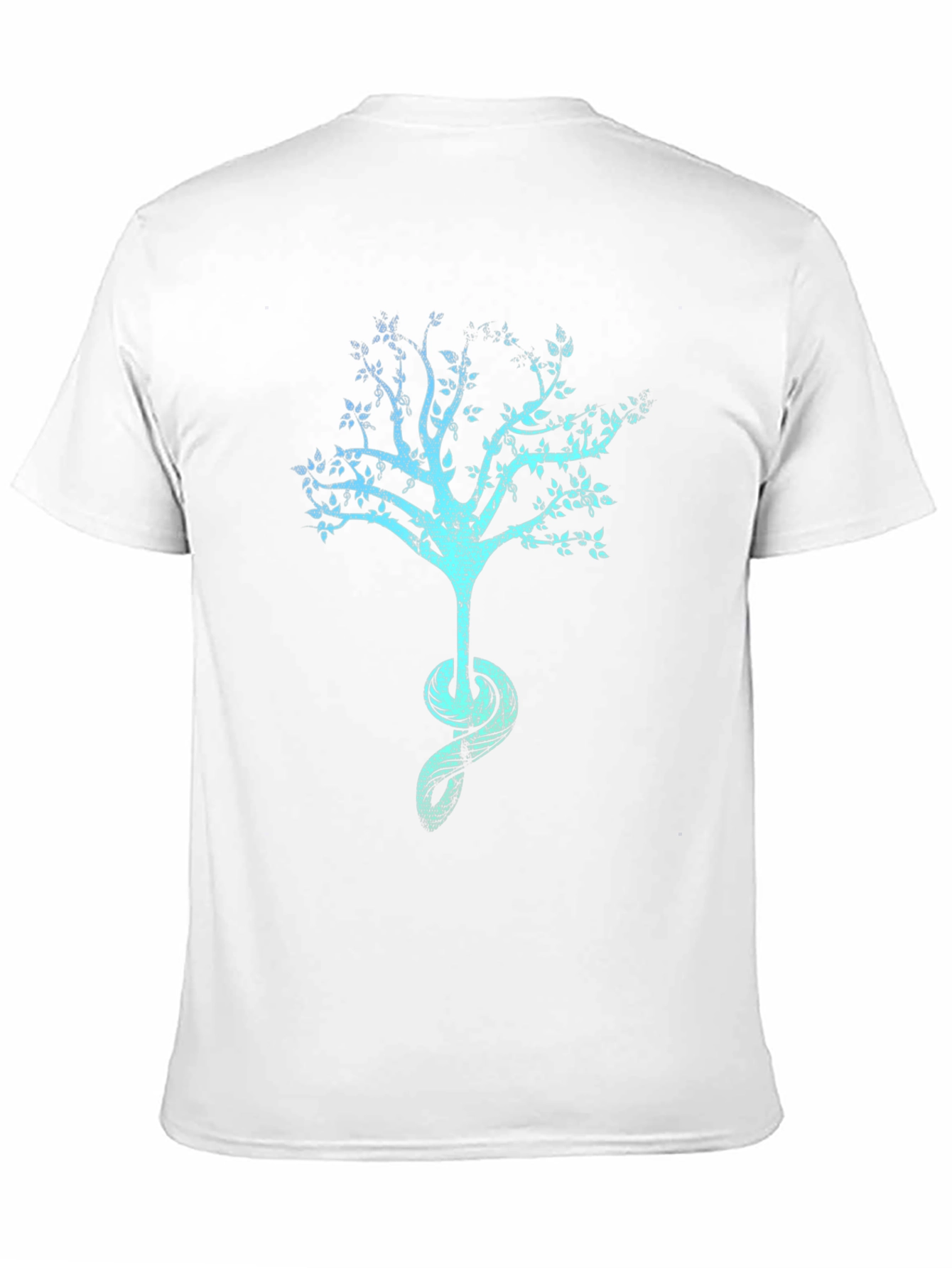 Tree of Life Graphic Tee - Black Cotton Blend