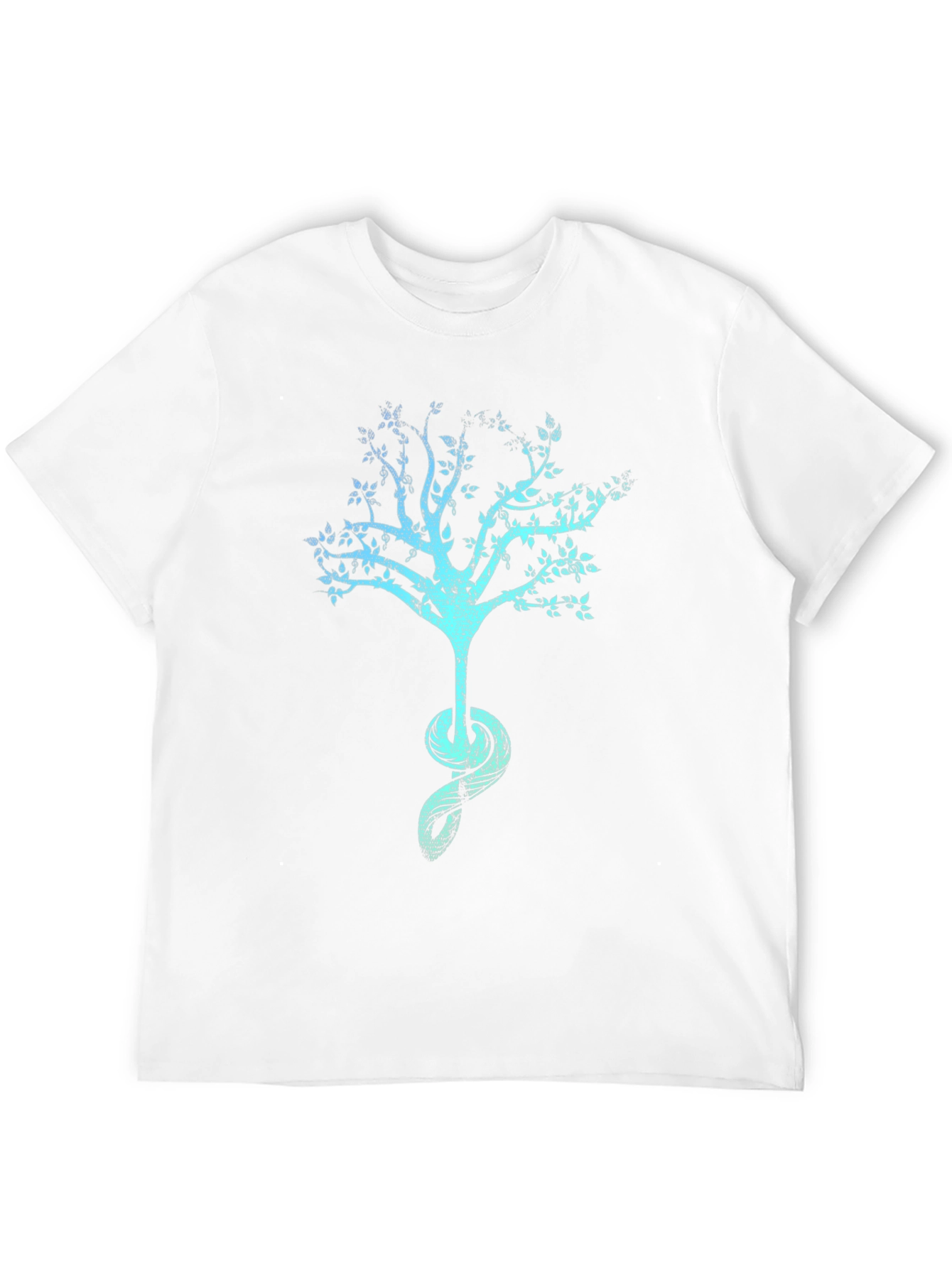 Tree of Life Graphic Tee - Black Cotton Blend