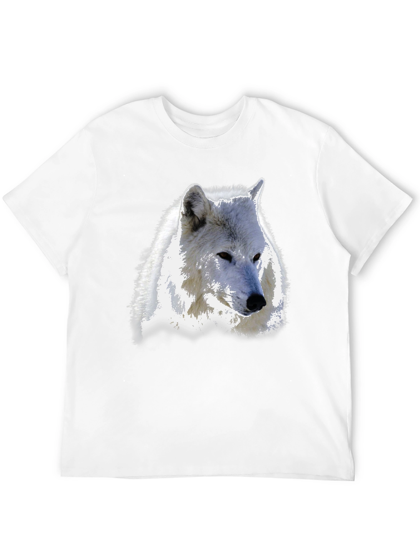 Wolf Graphic T-Shirt - Bold Black Tee