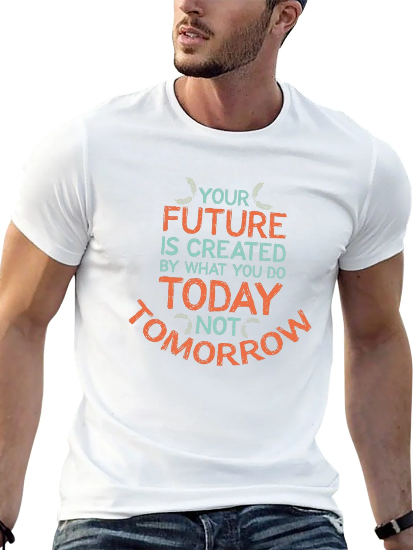 Inspirational Future T-Shirt -  Motivational Design