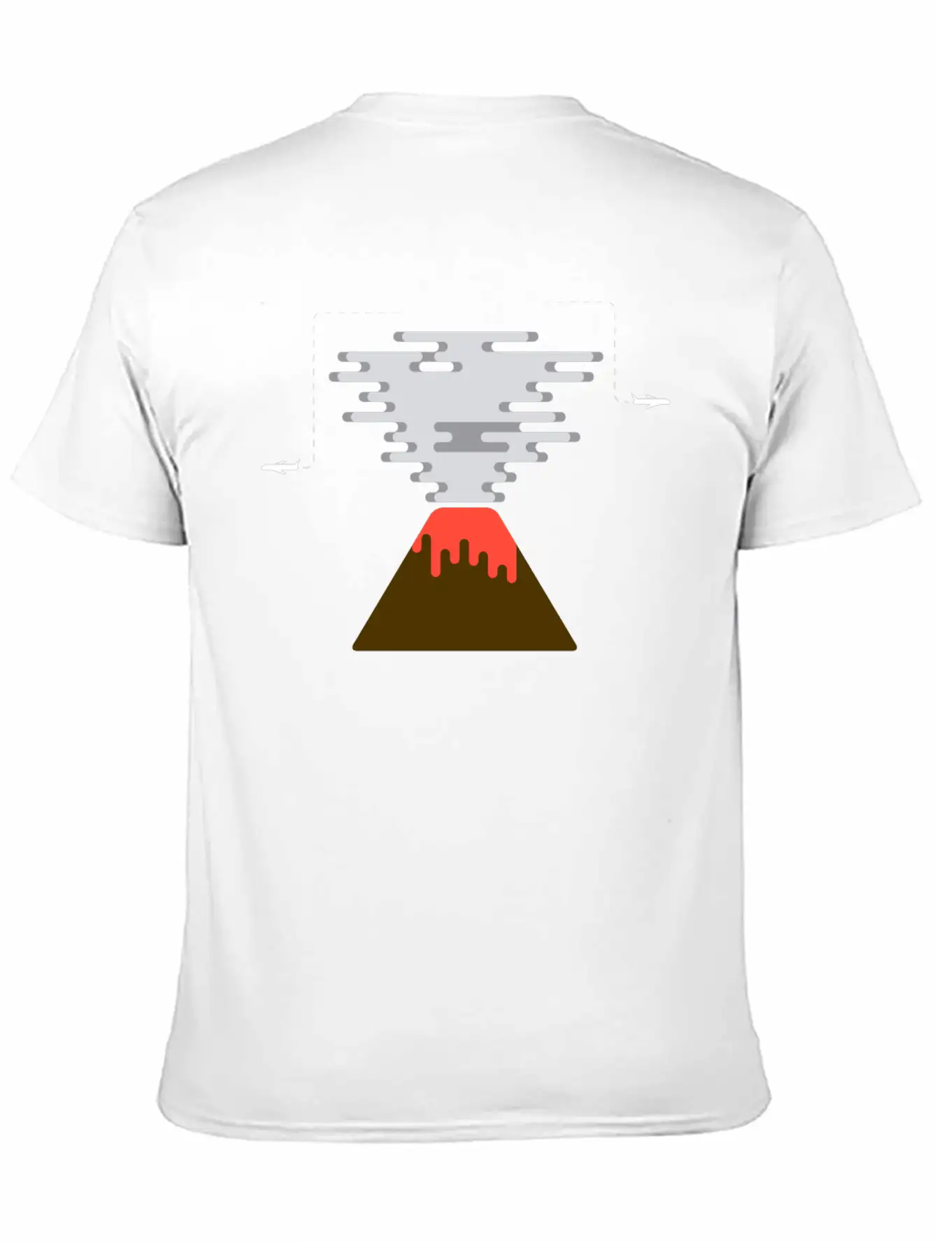 Volcano Stylish Everyday T-Shirt – Unisex Basic Cotton Tee