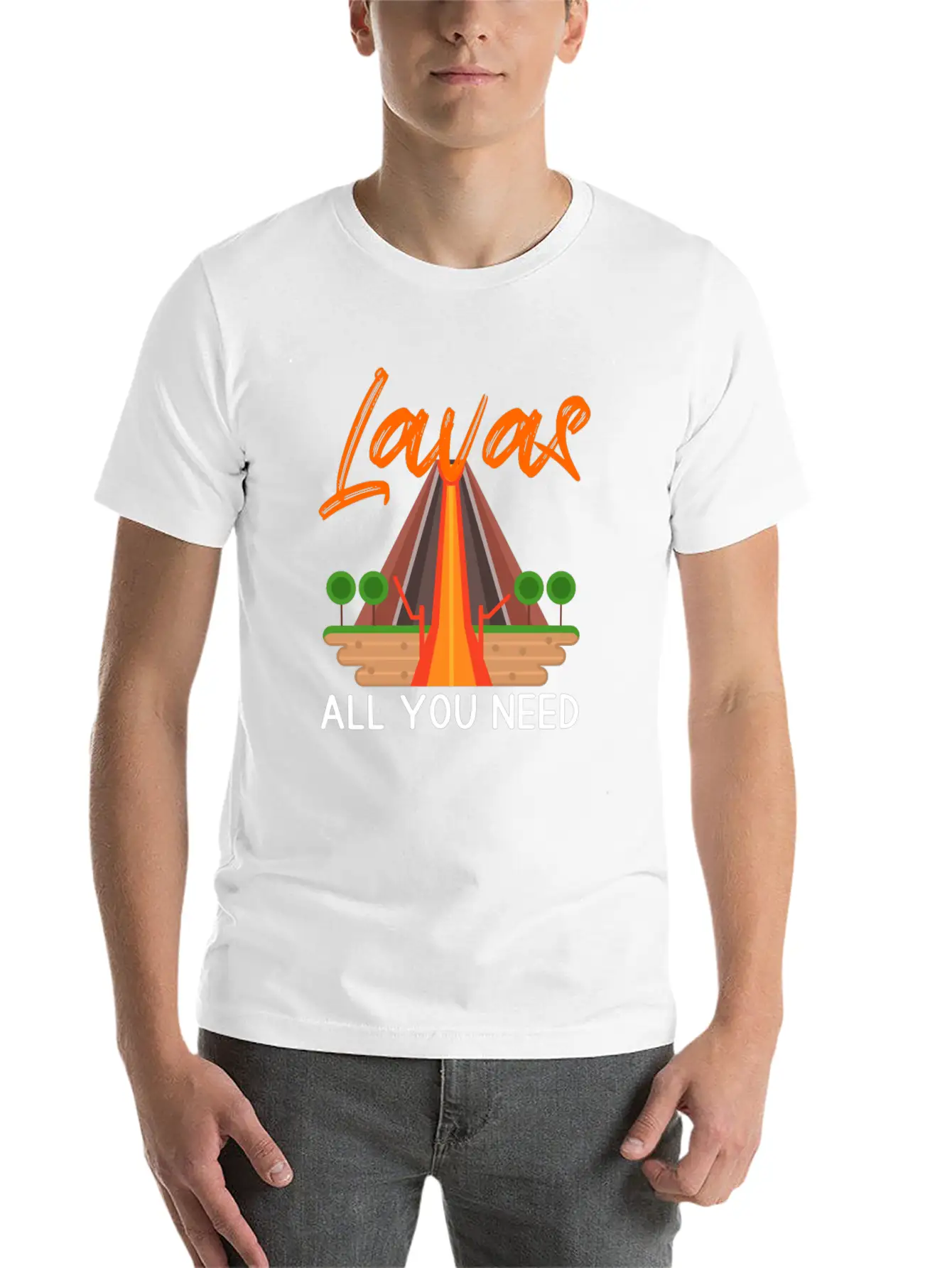 Volcano Volcanoes Volcano Lover Shirt Funny Volcan Comfortable Minimalist Graphic Tee – Summer Style Essential