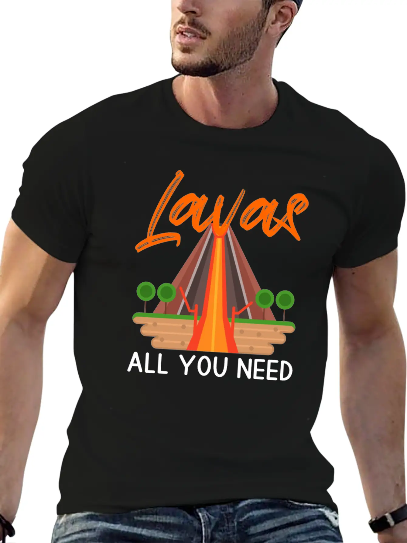 Volcano Volcanoes Volcano Lover Shirt Funny Volcan Comfortable Minimalist Graphic Tee – Summer Style Essential