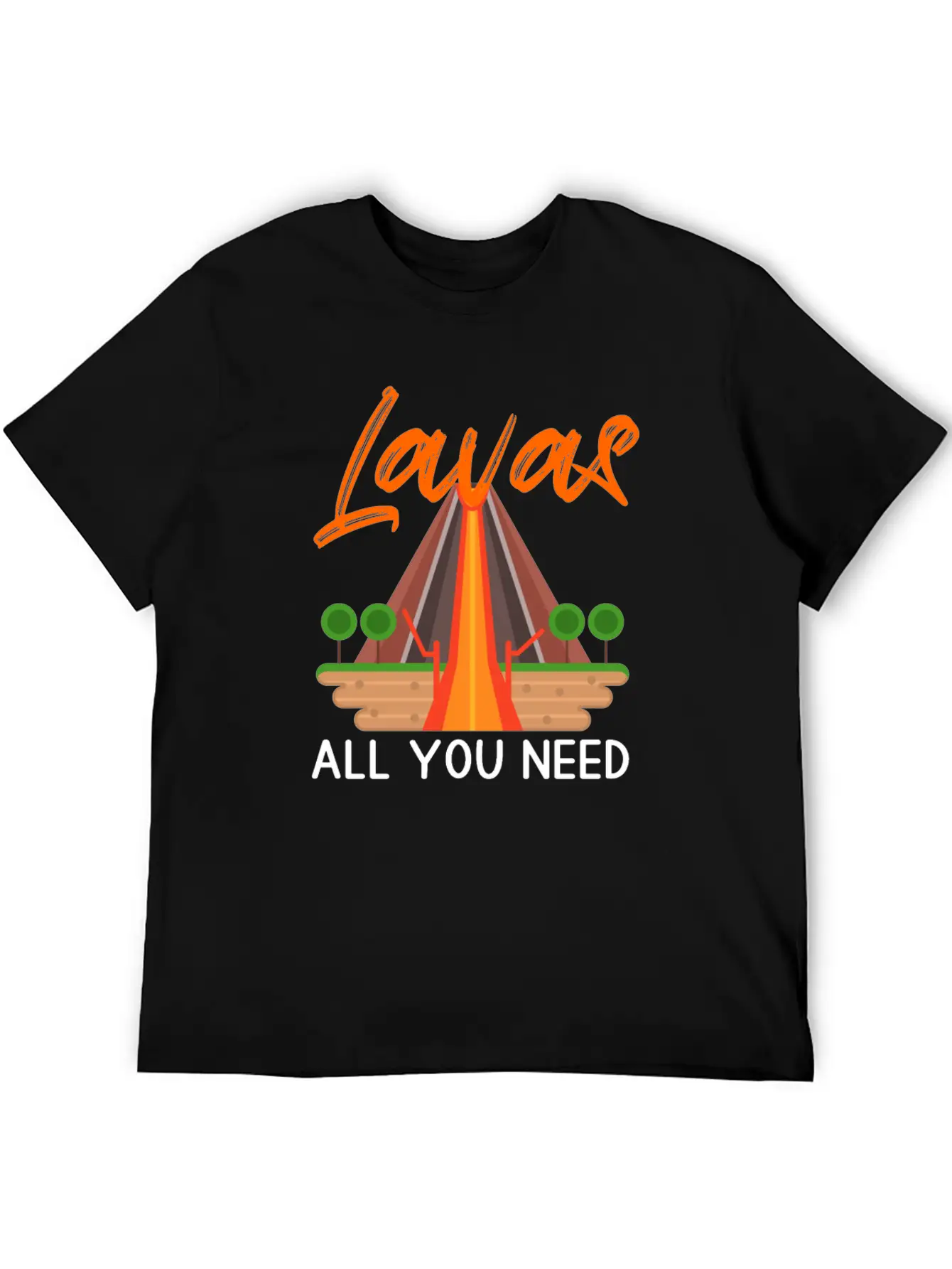 Volcano Volcanoes Volcano Lover Shirt Funny Volcan Comfortable Minimalist Graphic Tee – Summer Style Essential