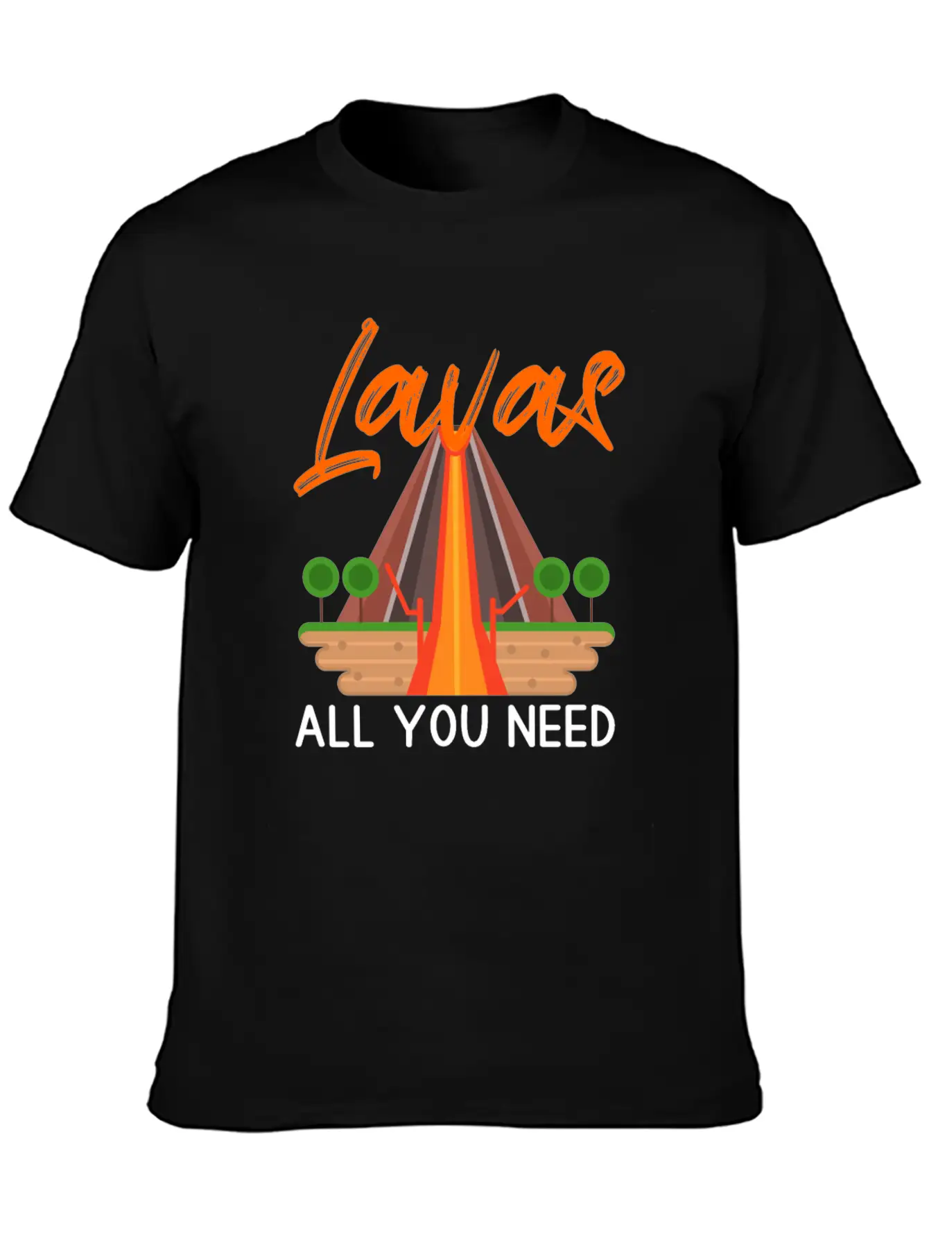 Volcano Volcanoes Volcano Lover Shirt Funny Volcan Comfortable Minimalist Graphic Tee – Summer Style Essential