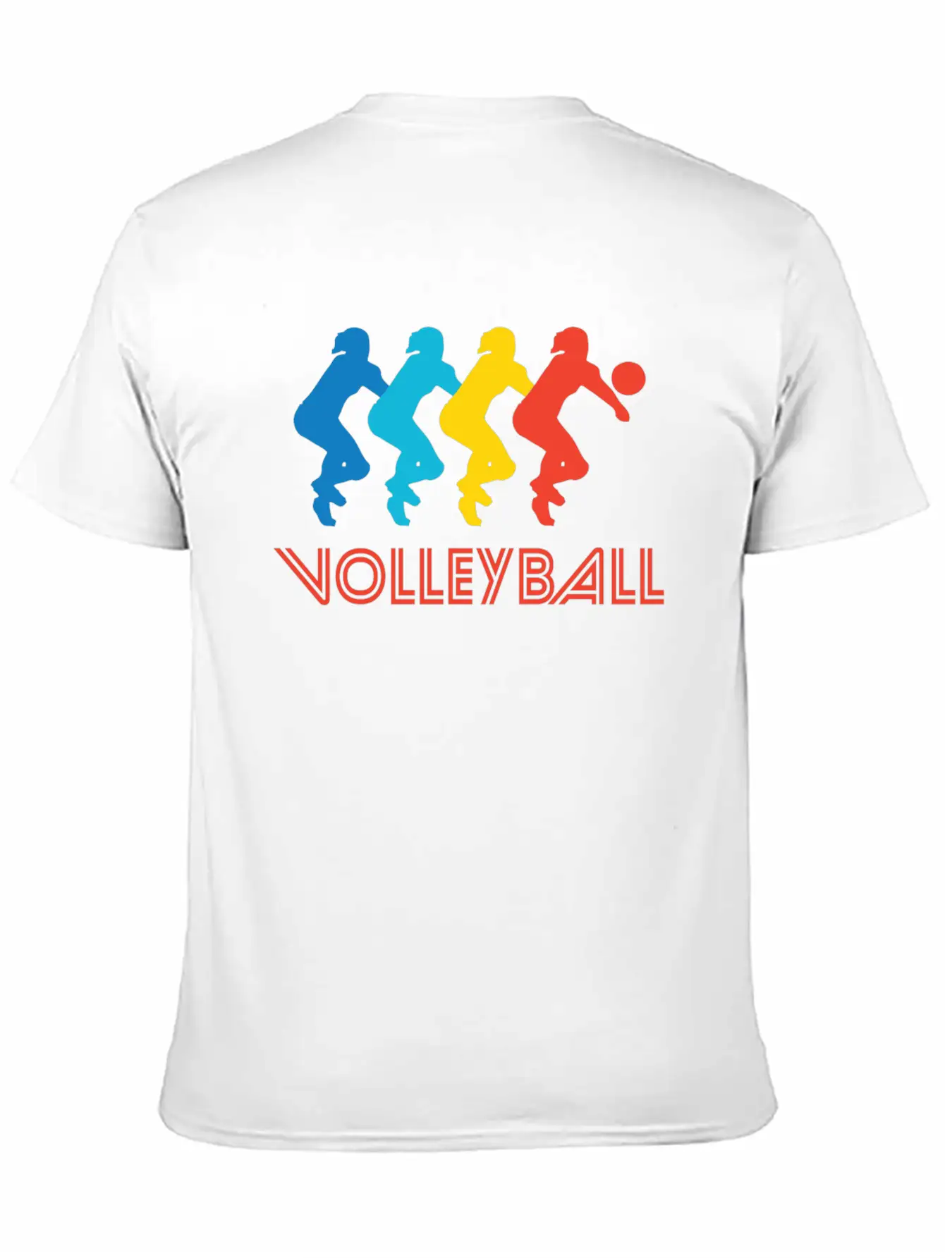 Volleyball Pop Art Stylish Everyday T-Shirt – Unisex Basic Cotton Tee