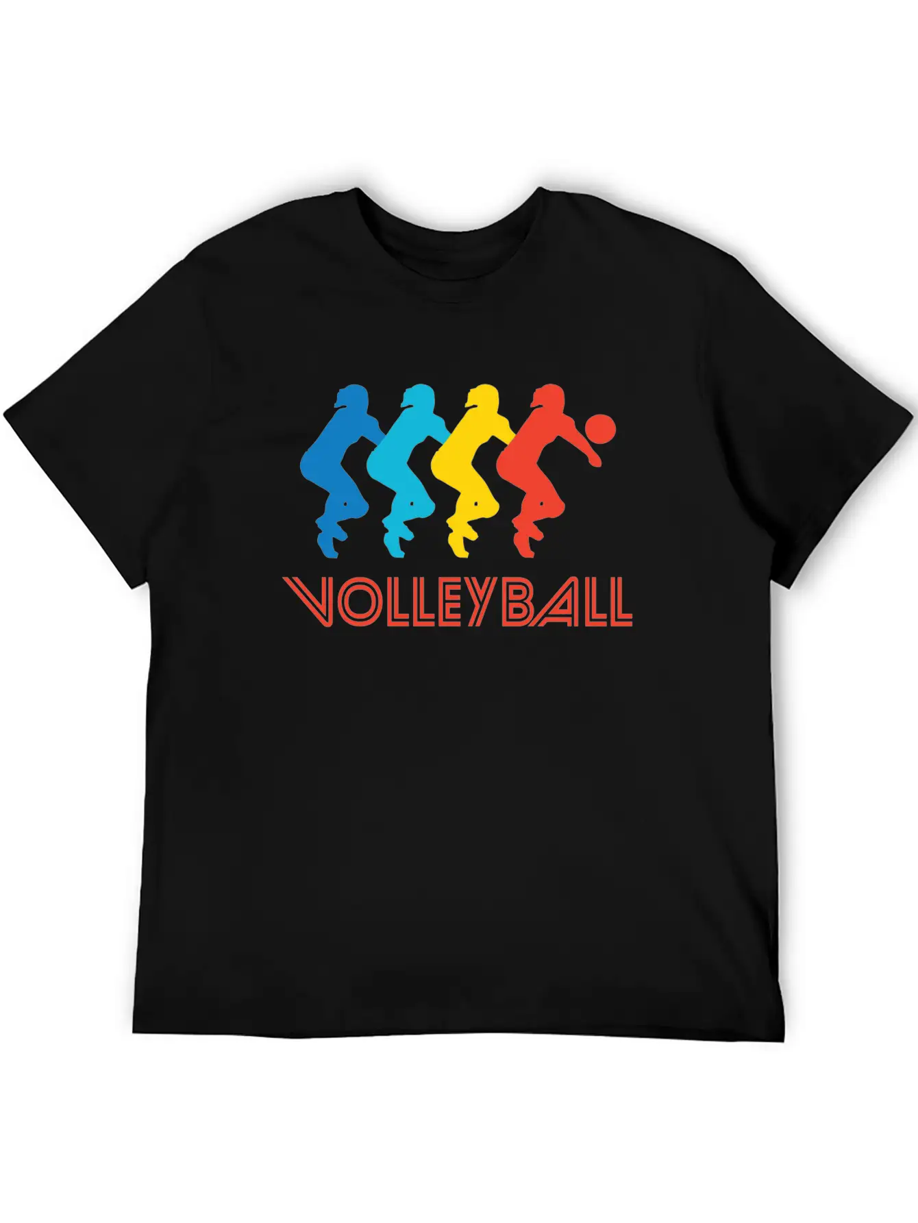 Volleyball Pop Art Stylish Everyday T-Shirt – Unisex Basic Cotton Tee