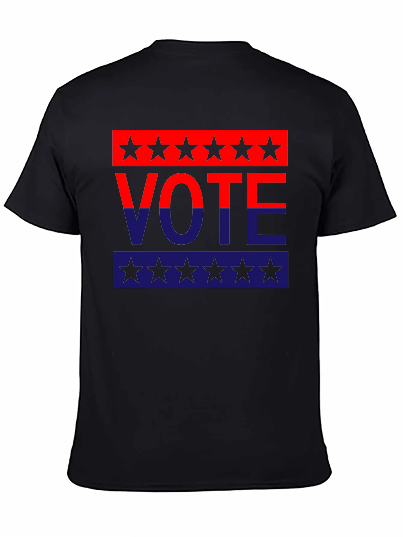 VOTE American Flag Essential Unisex Summer Tee – Soft Cotton Casual Fit