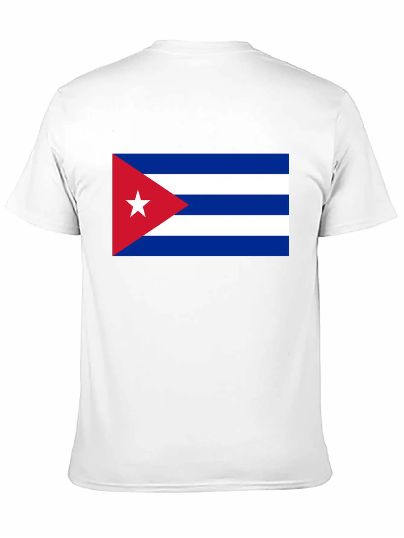 Vote Cuba Flag Unisex Short Sleeve Soft Cotton T-Shirt – Casual Everyday Wear
