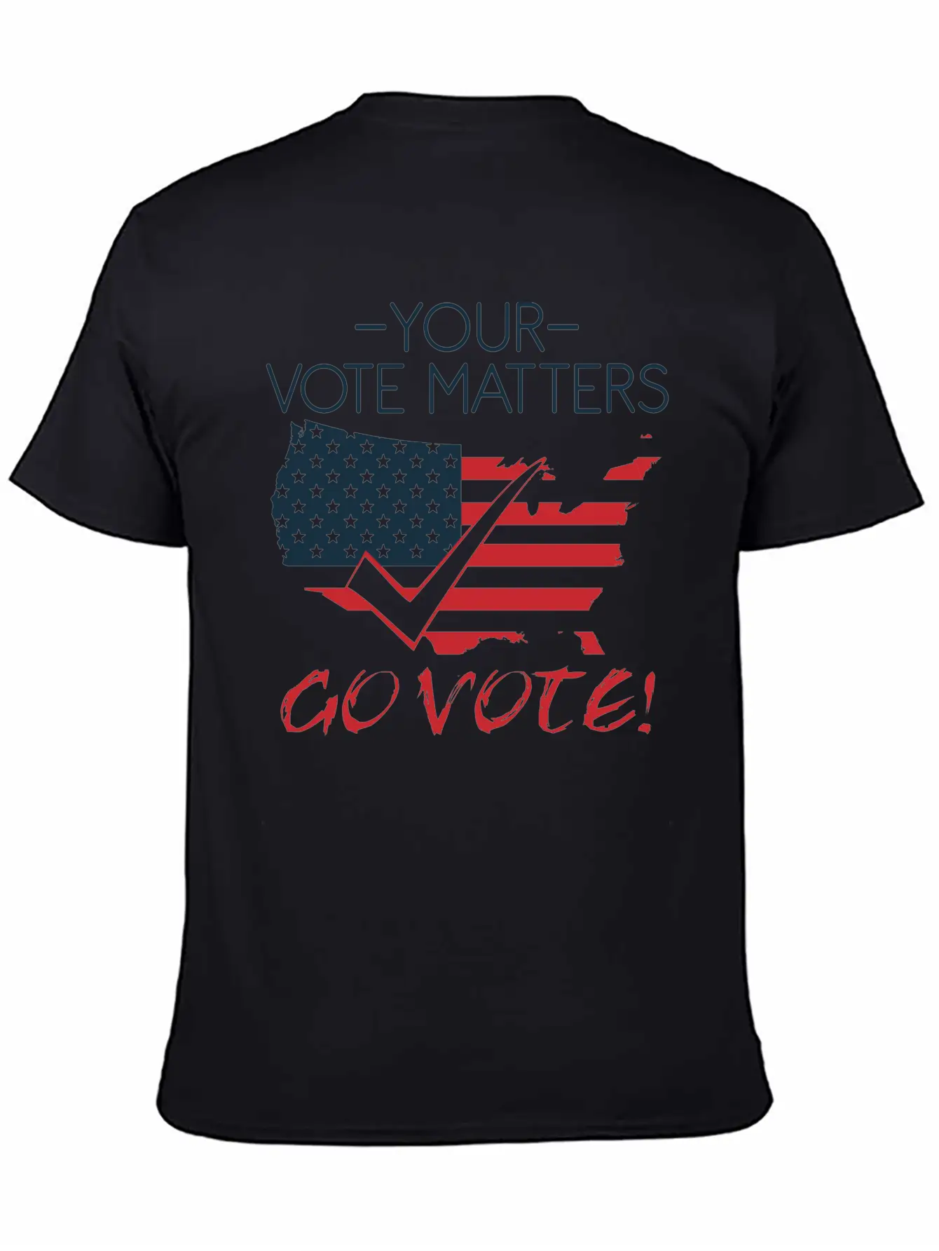 Vote Voting Elections President Voice Decision Stylish Everyday T-Shirt – Unisex Basic Cotton Tee