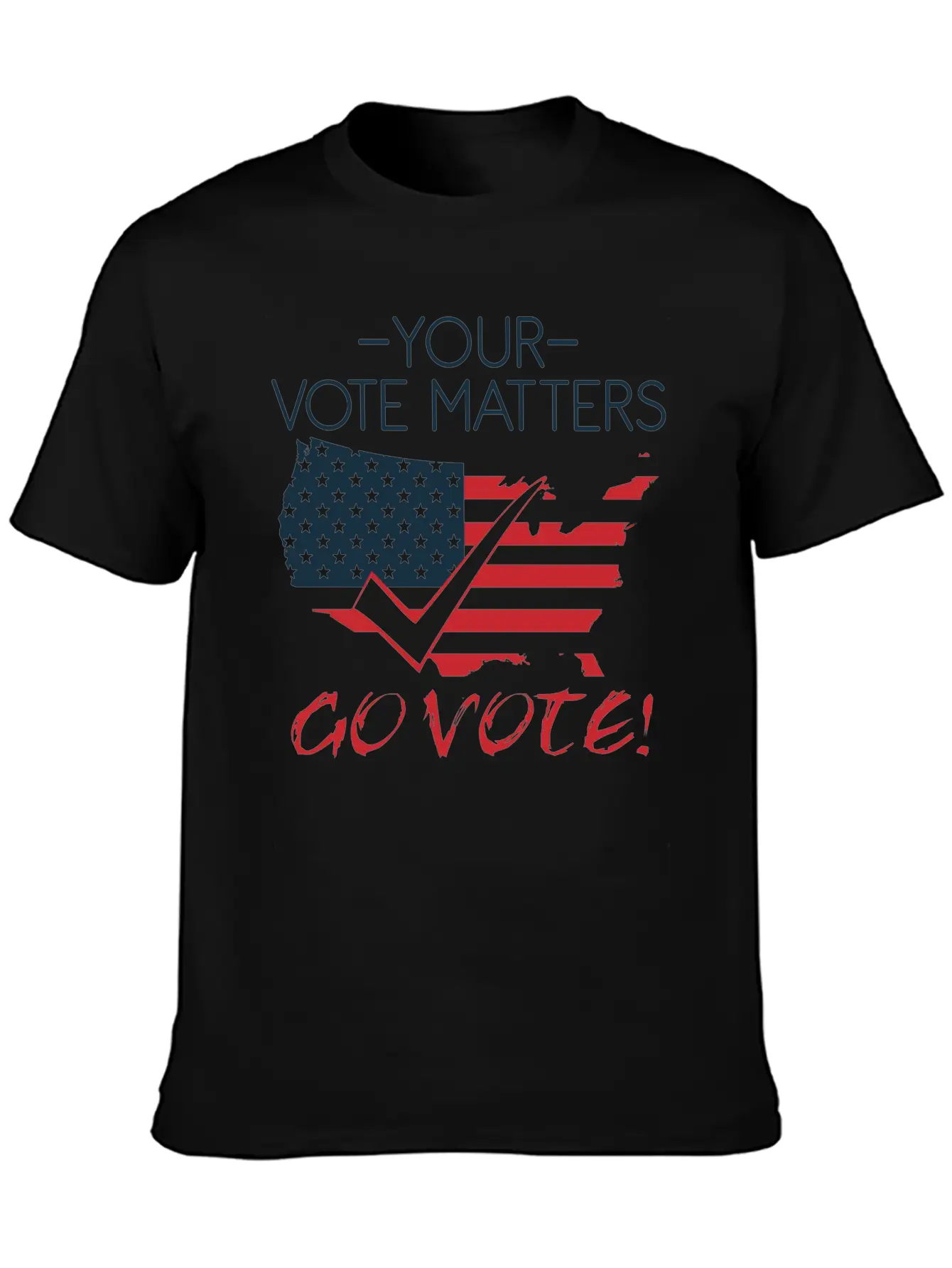 Vote Voting Elections President Voice Decision Stylish Everyday T-Shirt – Unisex Basic Cotton Tee