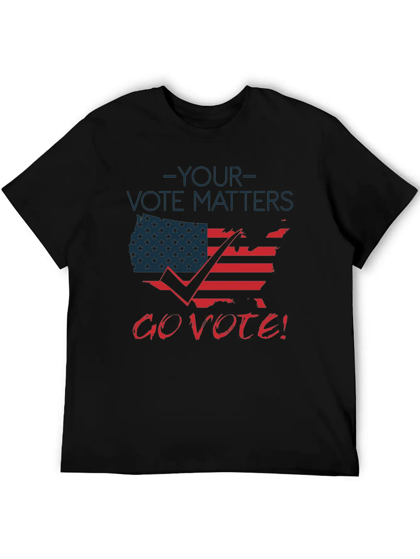 Vote Voting Elections President Voice Decision Stylish Everyday T-Shirt – Unisex Basic Cotton Tee