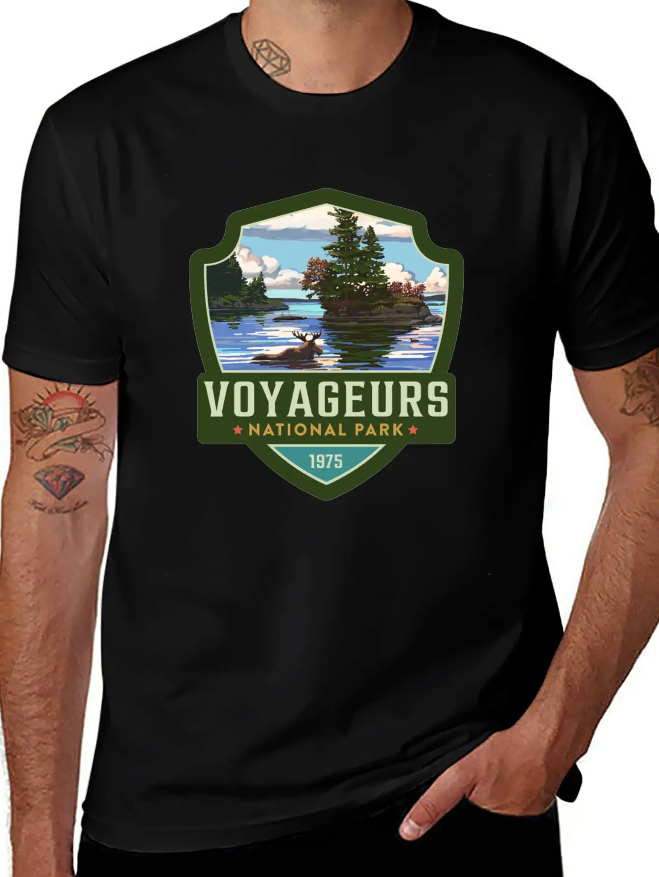 Voyageurs National Park Basic Graphic T-Shirt – Daily Comfort In Soft Cotton