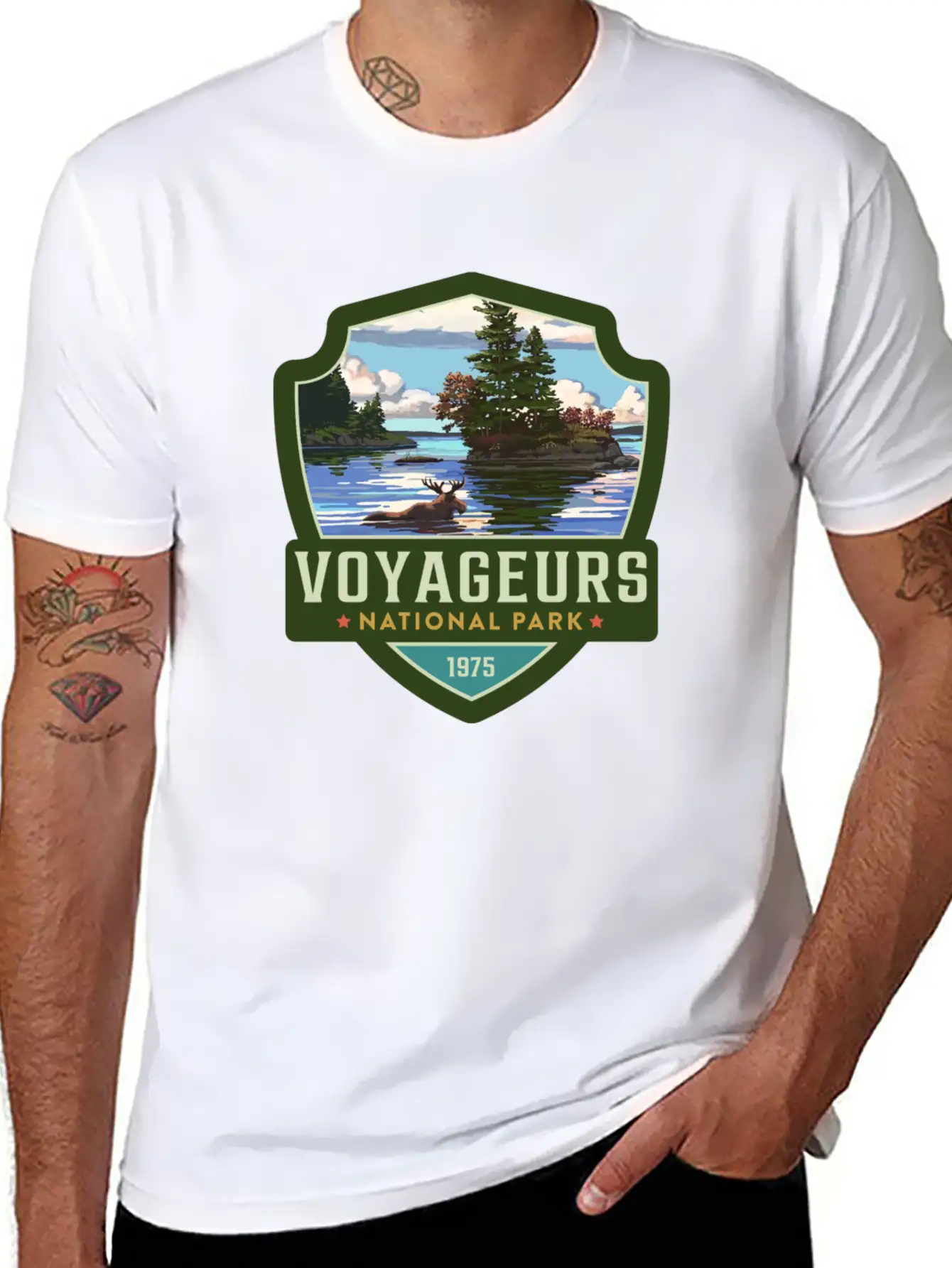Voyageurs National Park Basic Graphic T-Shirt – Daily Comfort In Soft Cotton