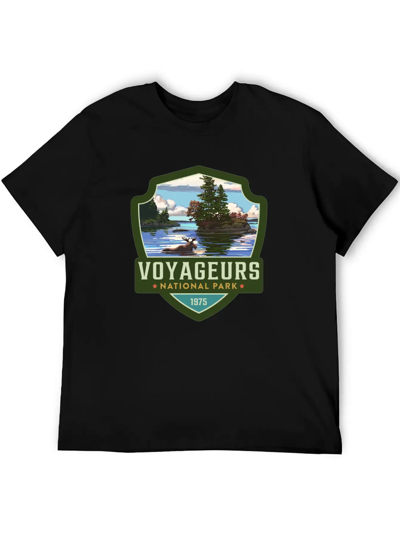 Voyageurs National Park Basic Graphic T-Shirt – Daily Comfort In Soft Cotton