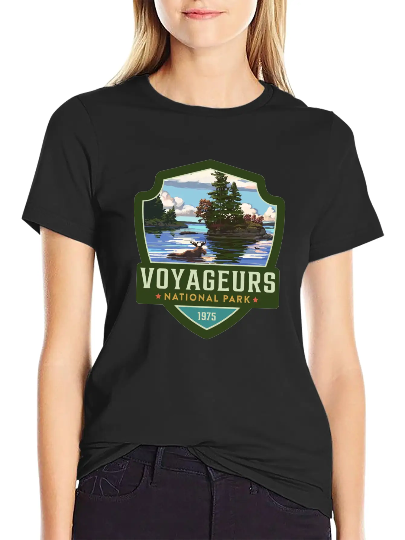 Voyageurs National Park Basic Graphic T-Shirt – Daily Comfort In Soft Cotton