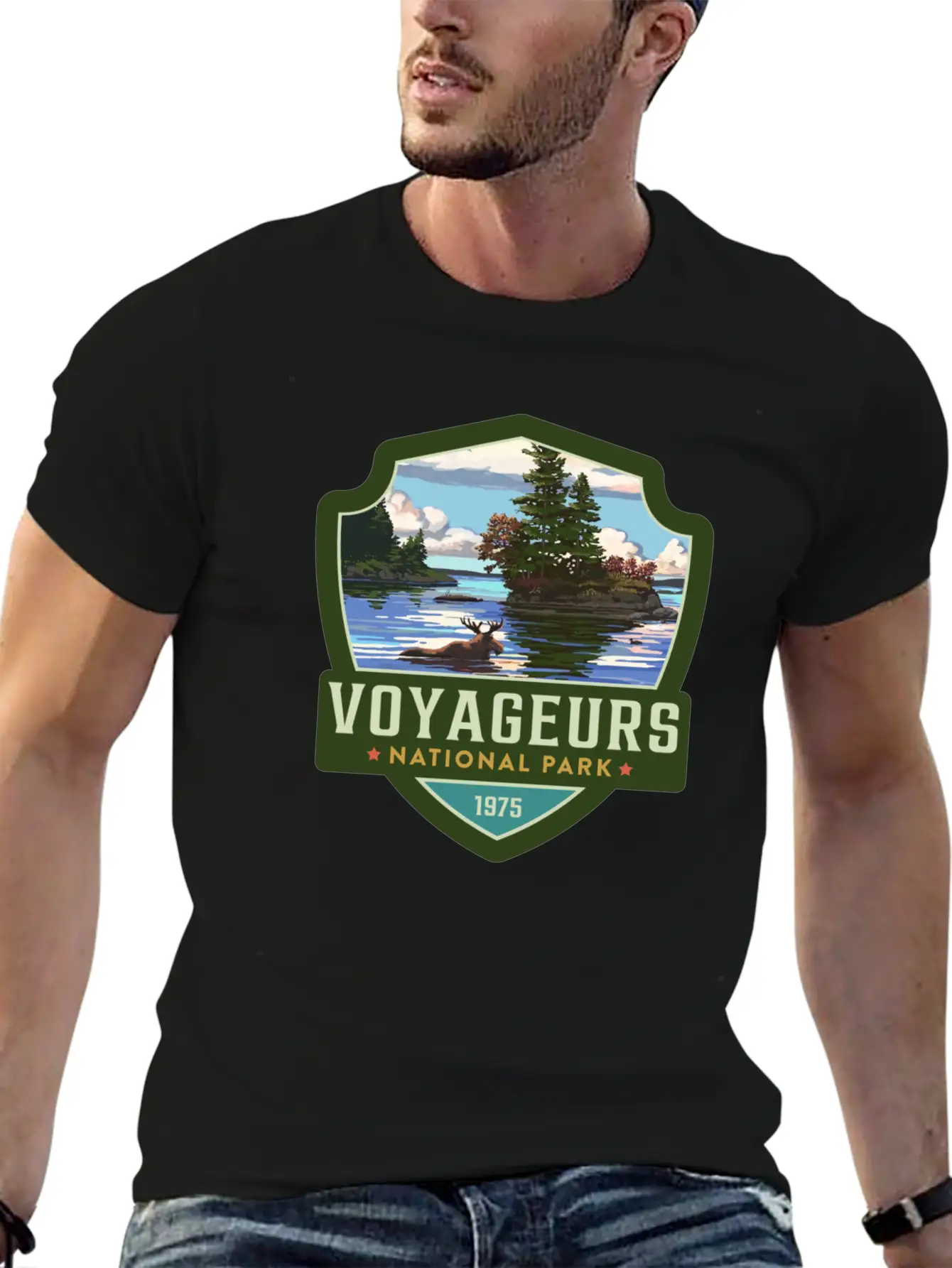 Voyageurs National Park Basic Graphic T-Shirt – Daily Comfort In Soft Cotton