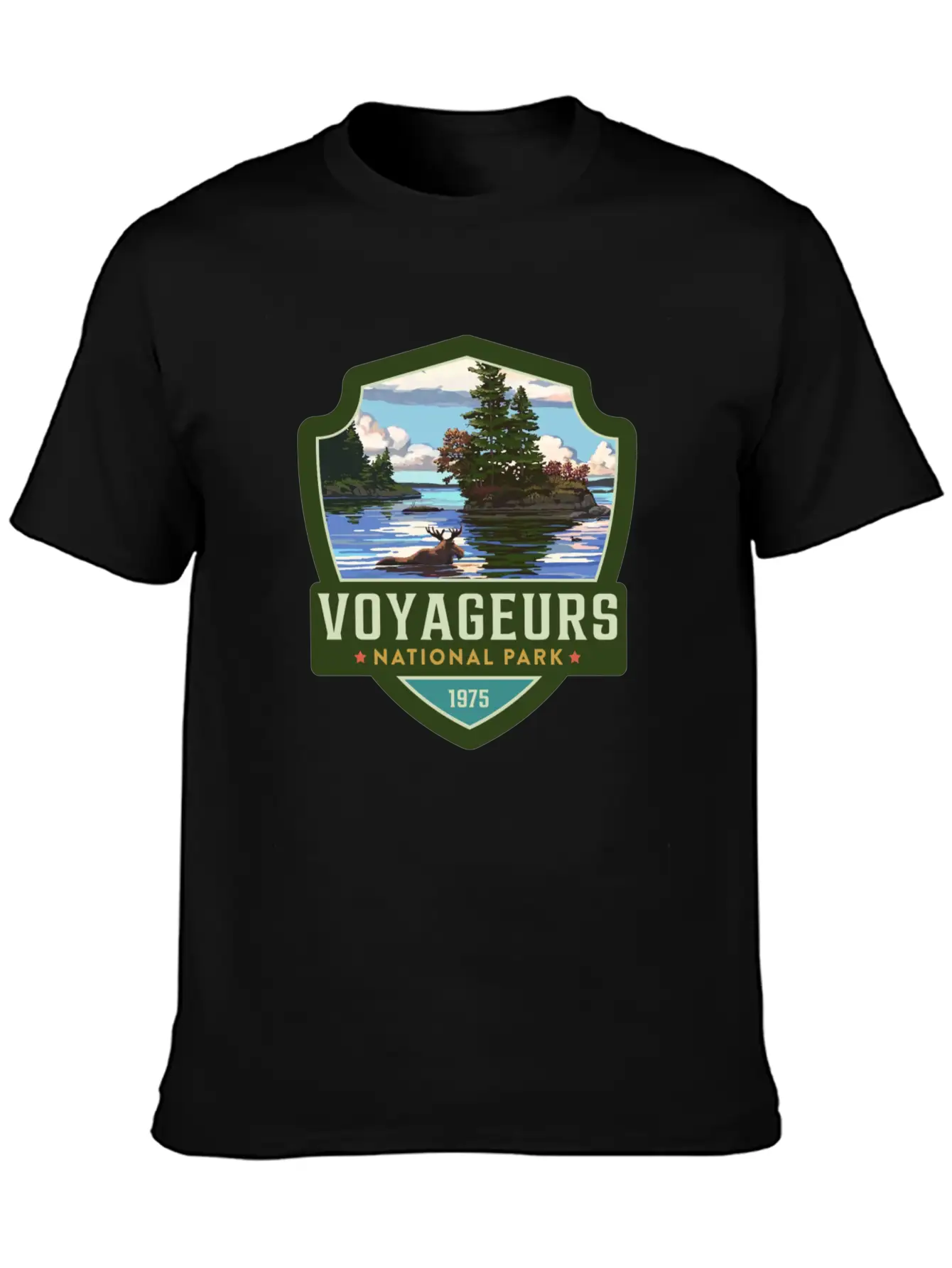 Voyageurs National Park Basic Graphic T-Shirt – Daily Comfort In Soft Cotton