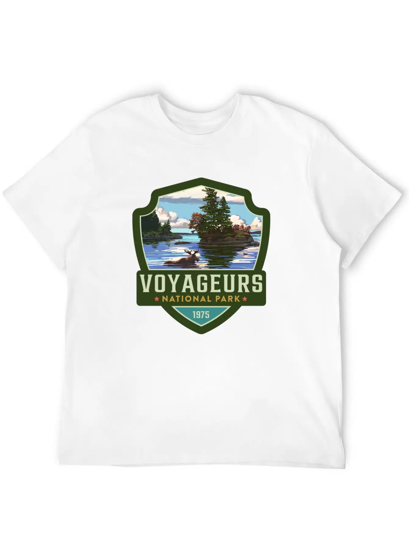 Voyageurs National Park Basic Graphic T-Shirt – Daily Comfort In Soft Cotton