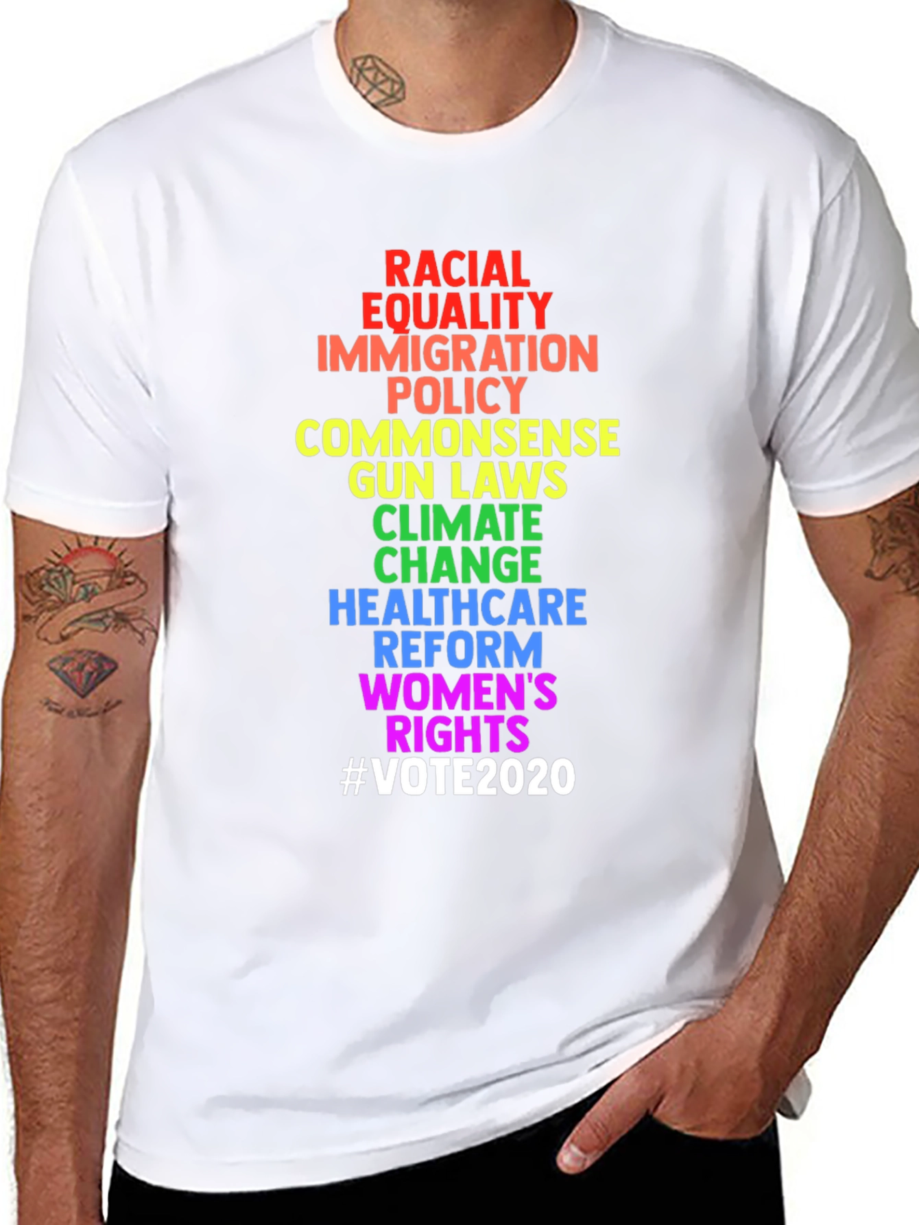 Equality & Rights T-Shirt - Vote 2020