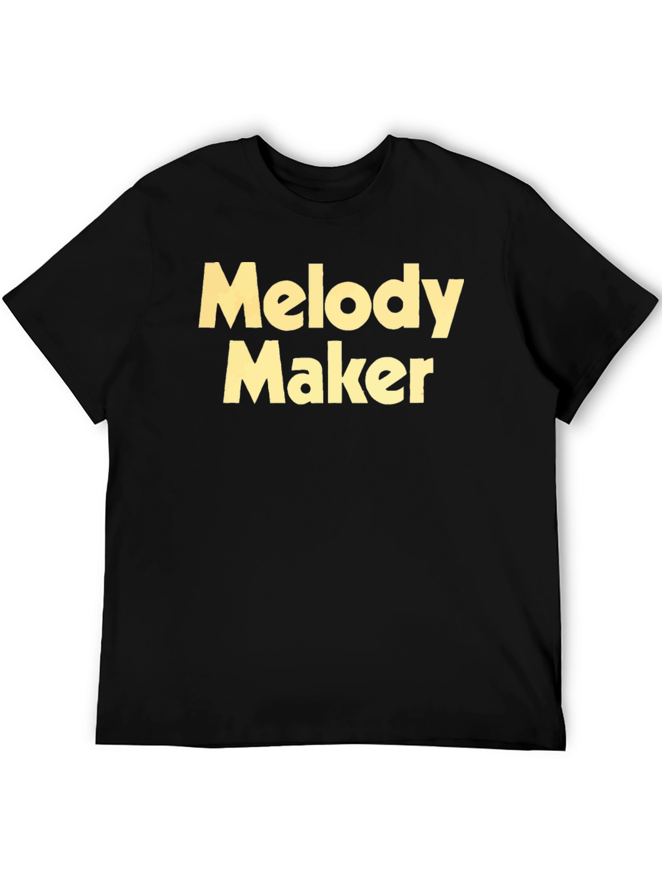 Melody Maker Black T-Shirt