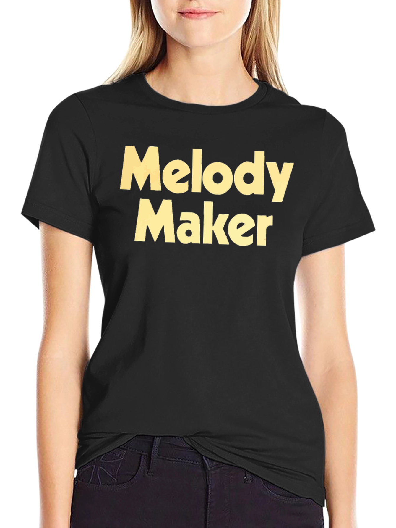 Melody Maker Black T-Shirt