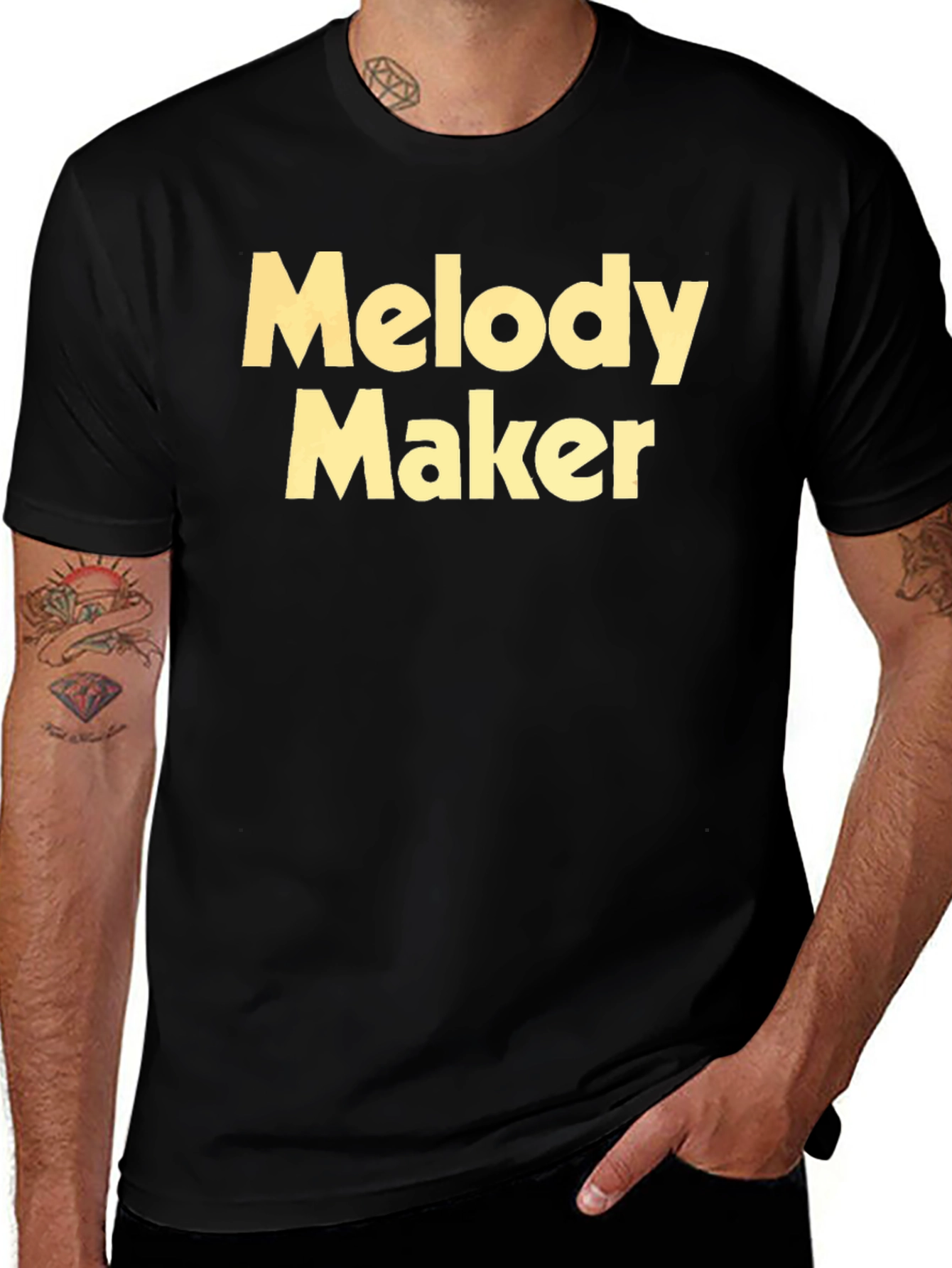 Melody Maker Black T-Shirt