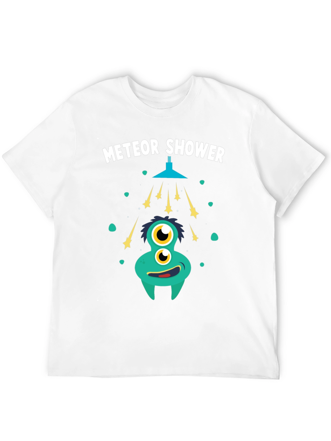 Meteor Shower T-Shirt - Funky Alien Graphic Tee