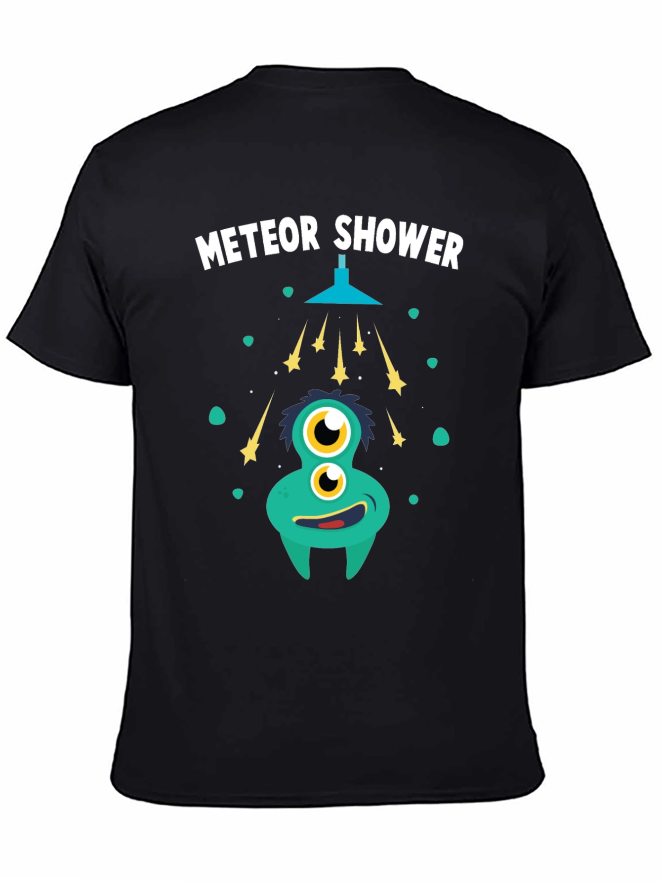 Meteor Shower T-Shirt - Funky Alien Graphic Tee