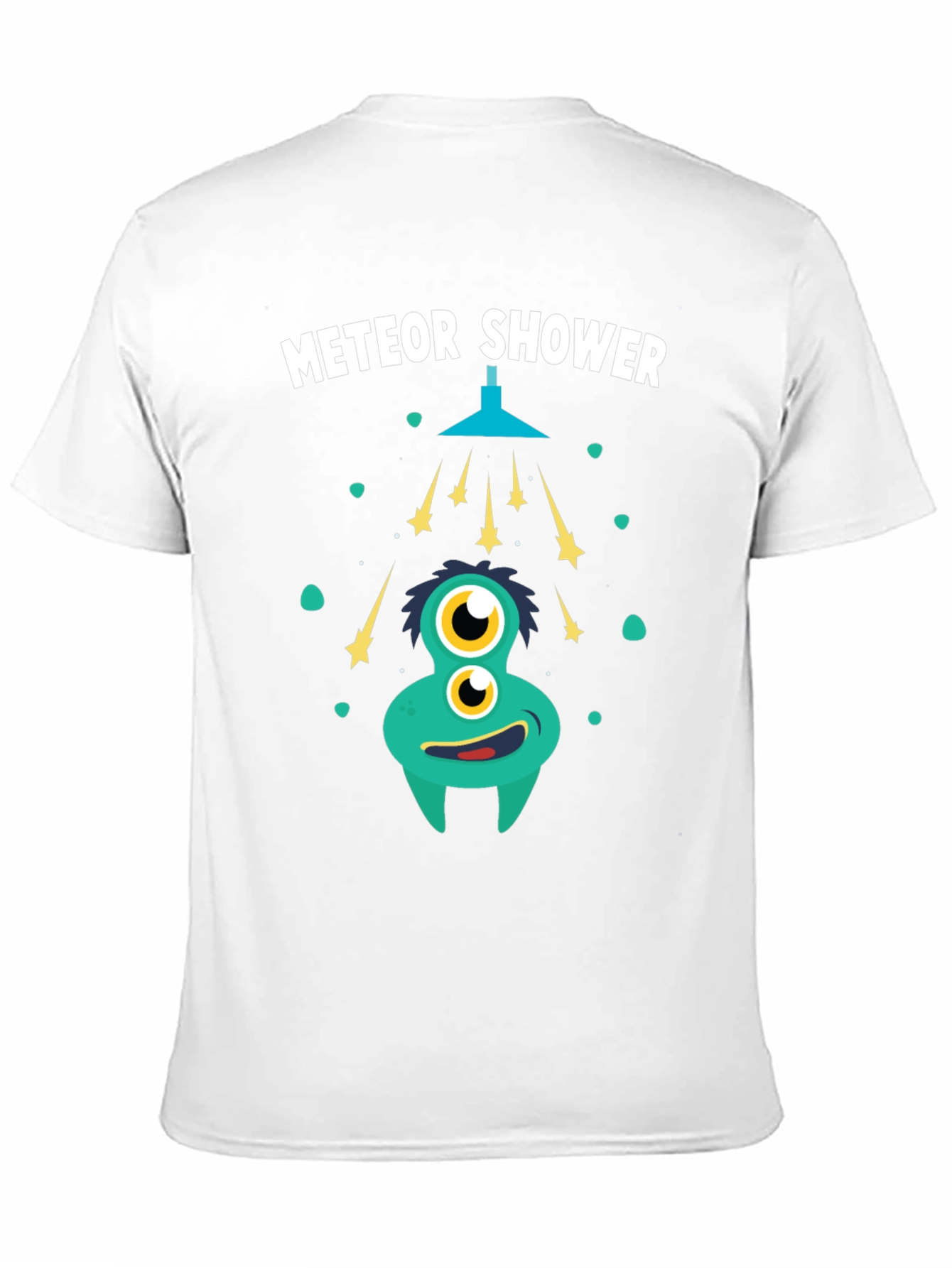 Meteor Shower T-Shirt - Funky Alien Graphic Tee
